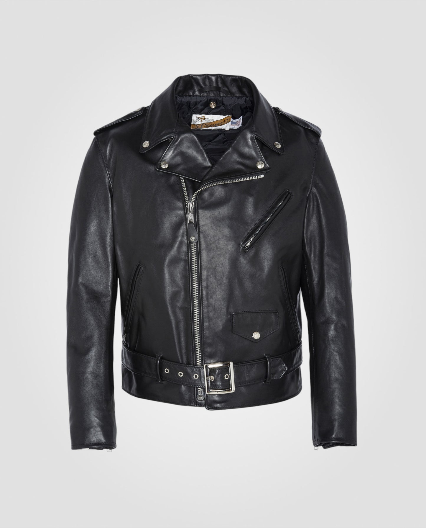 Iconic Perfecto® biker jacket, soft cowhide leather