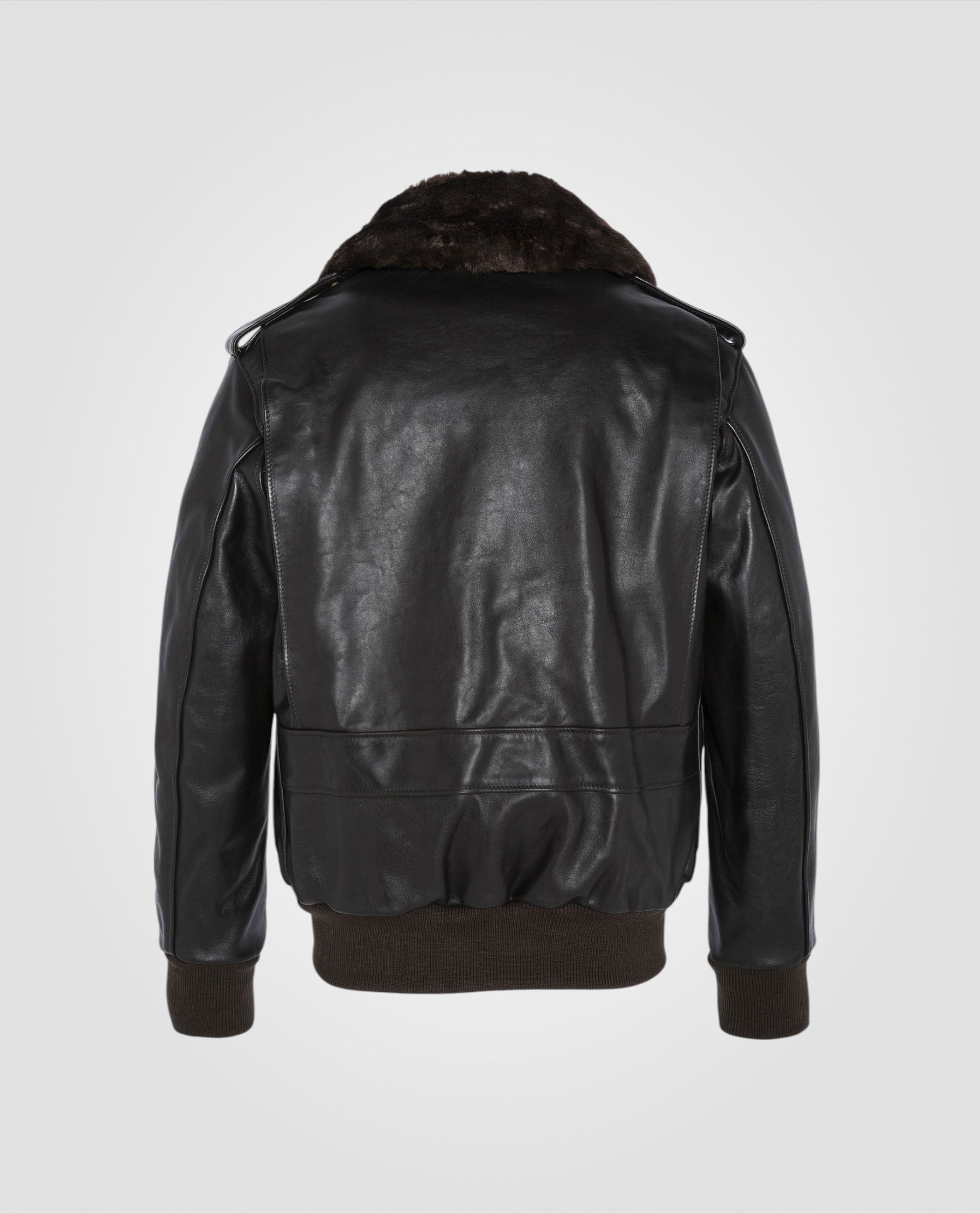 Iconic A-2 Flight jacket, cowhide leather-8