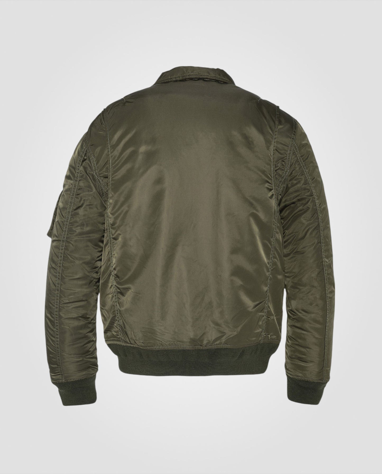 Recycled Nylon CWU Bomber jacket, slim fit, plus size