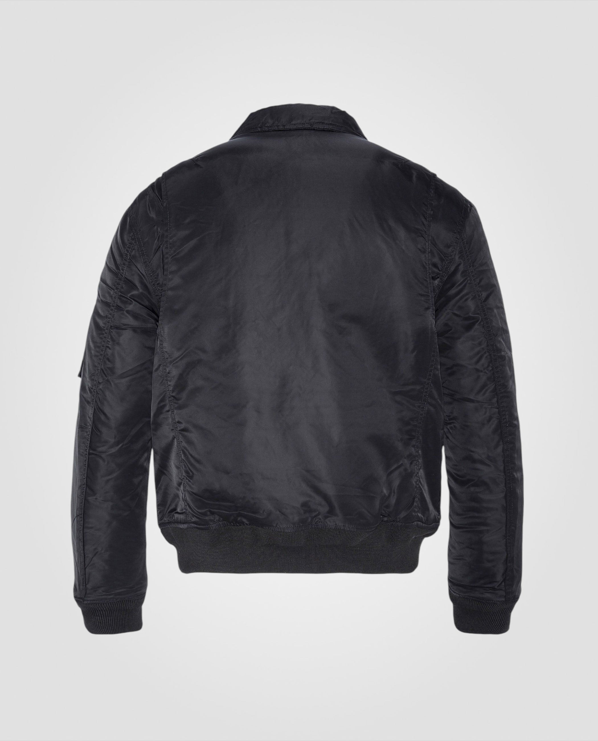 Recycled Nylon CWU Bomber jacket, slim fit, plus size-2