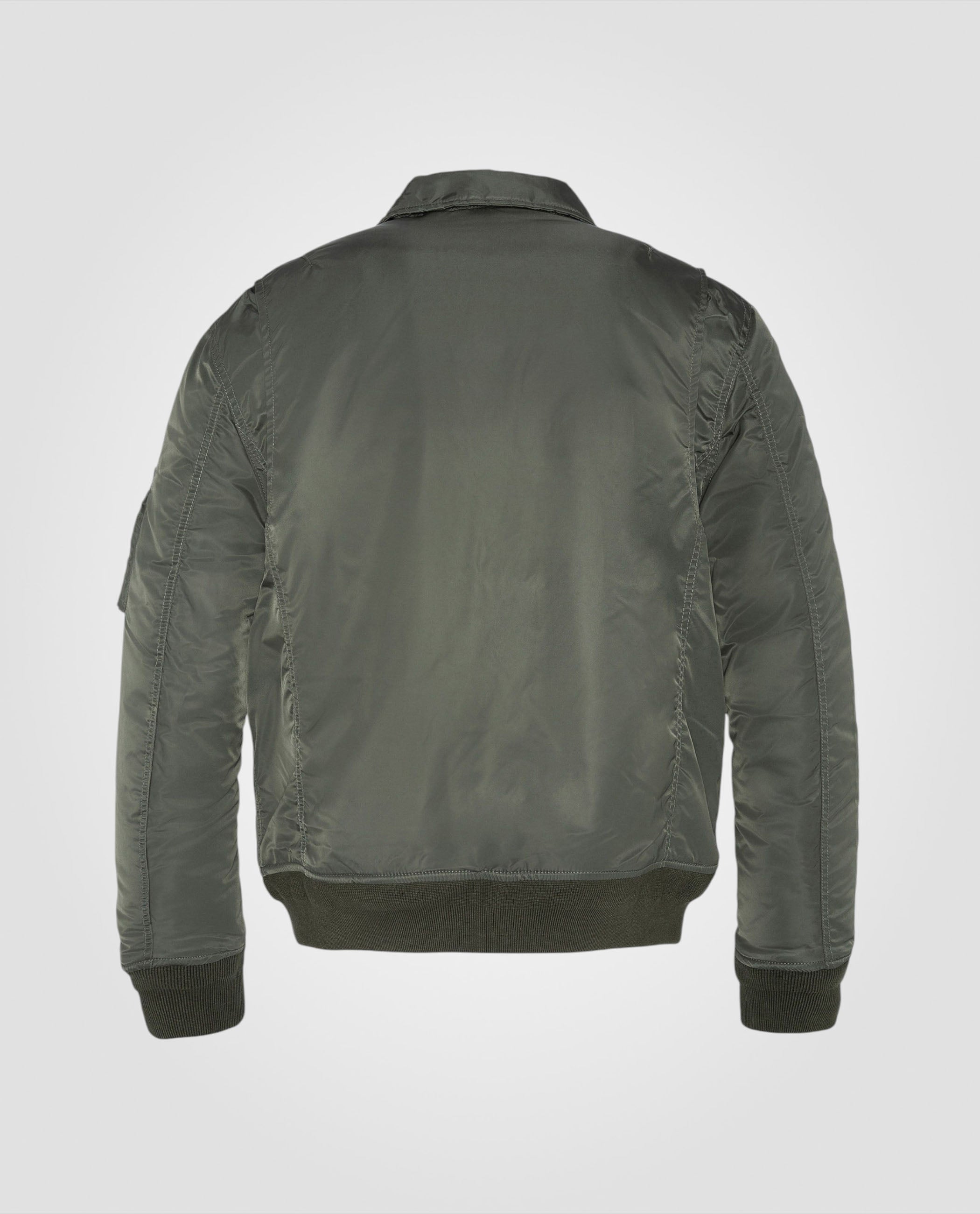 Recycled Nylon CWU Bomber jacket, slim fit, plus size-7