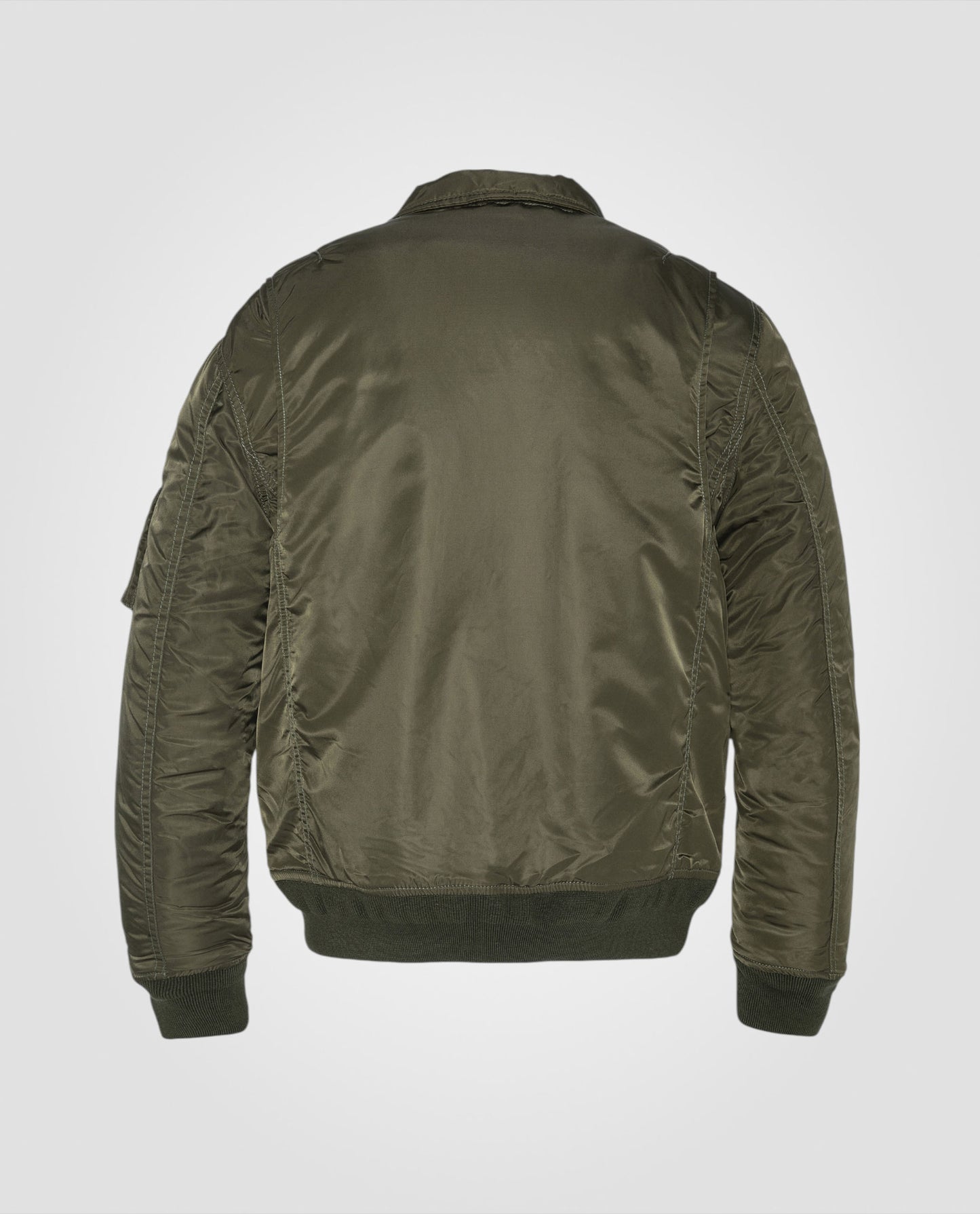 Recycled Nylon CWU Bomber jacket, slim fit