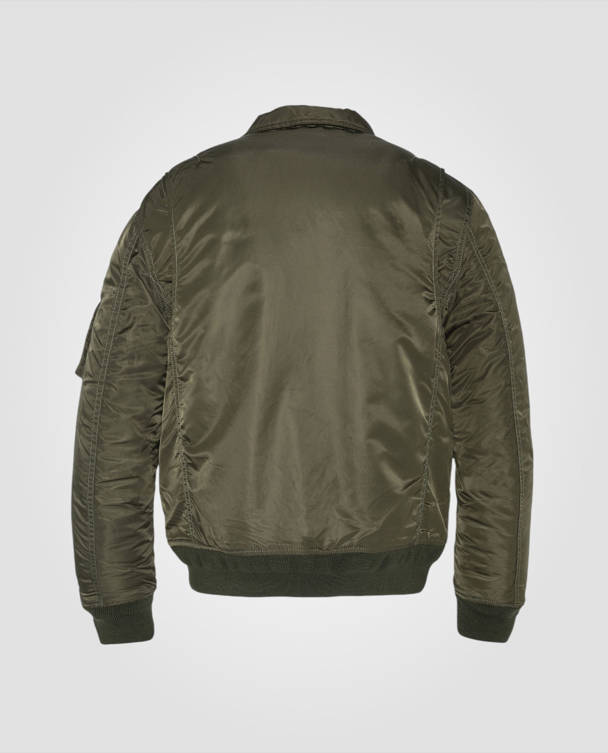 Recycled Nylon CWU Bomber jacket, slim fit-7