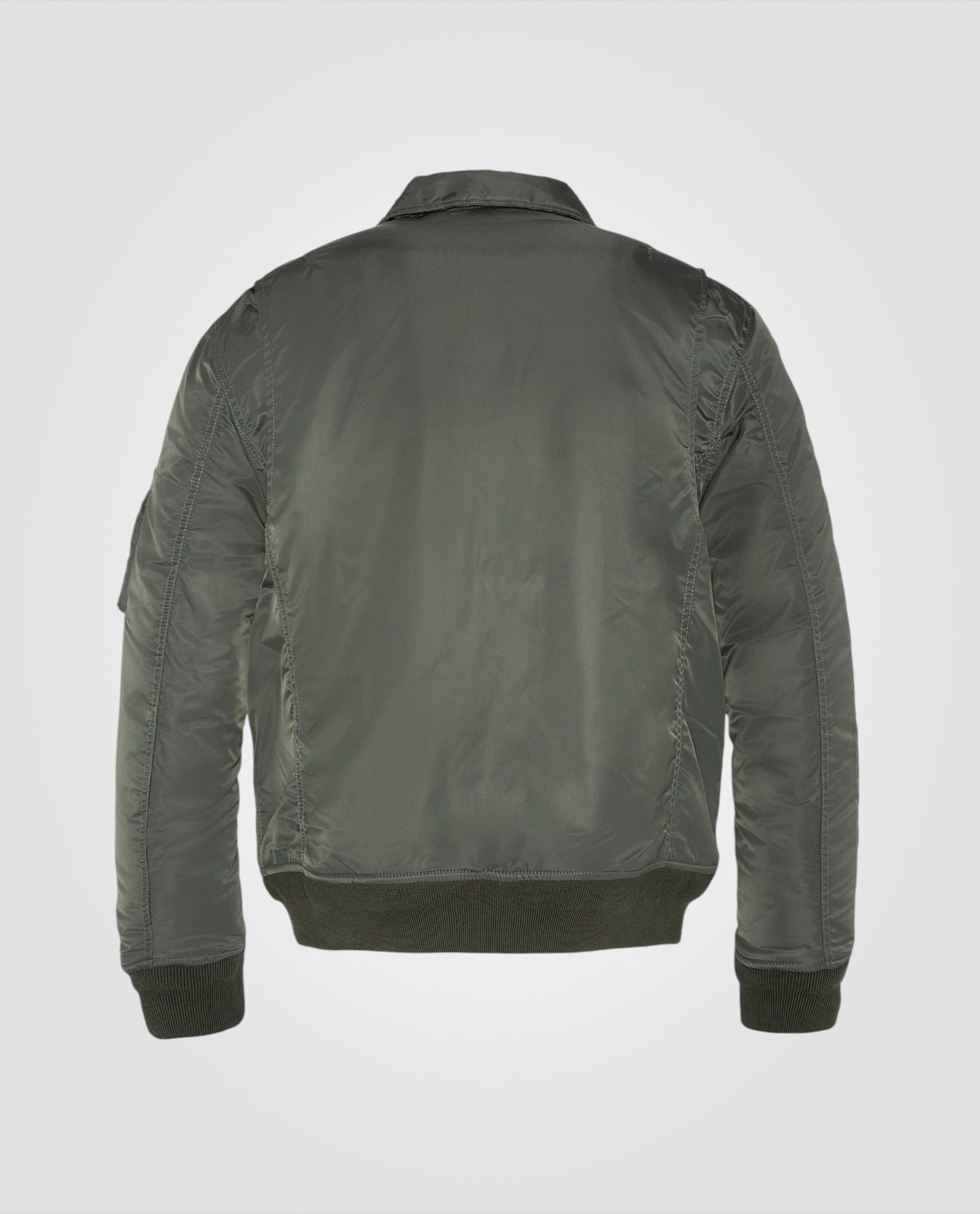 Recycled Nylon CWU Bomber jacket, slim fit