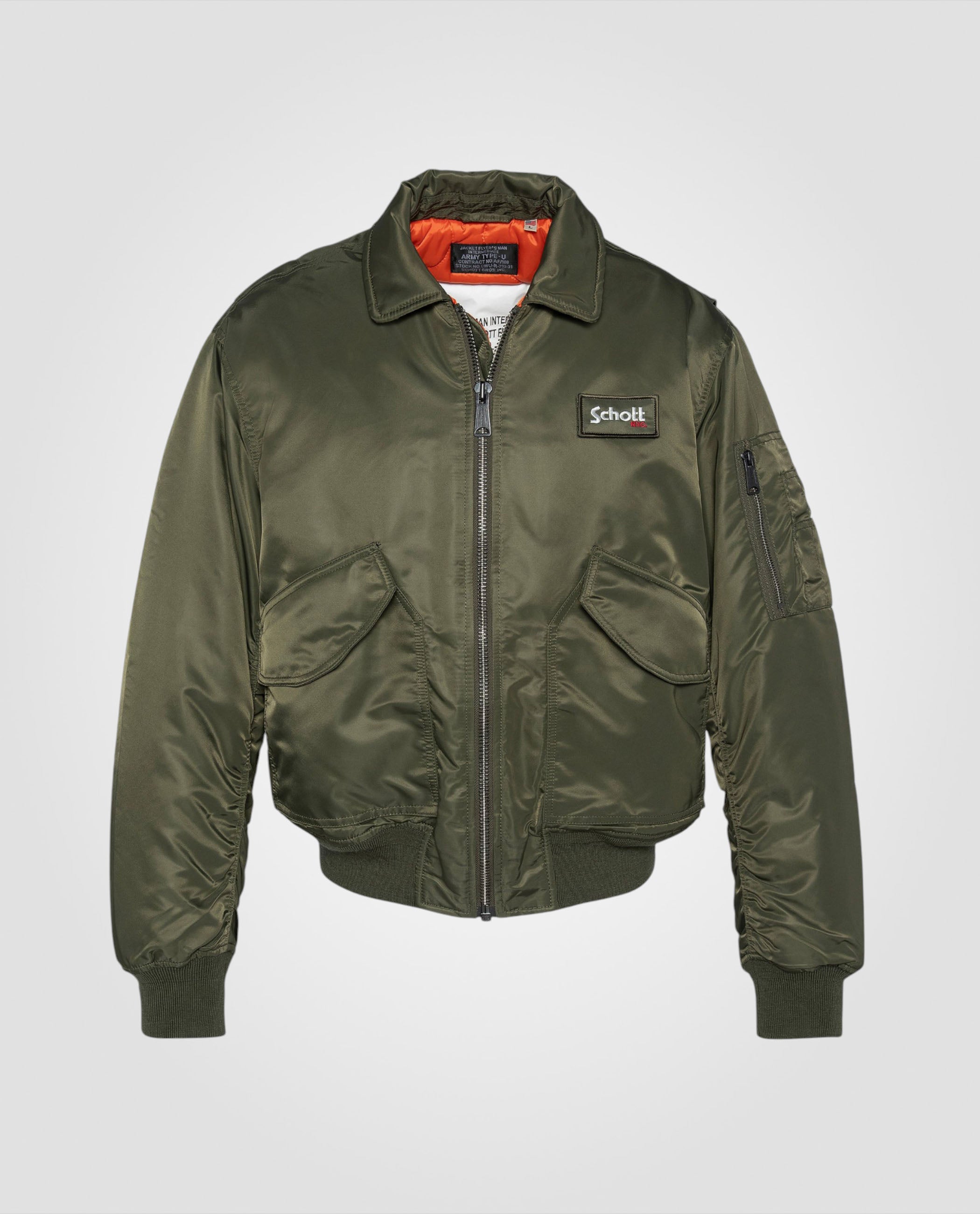 Bomber CWU 90's en nylon recyclé, coupe oversize-2