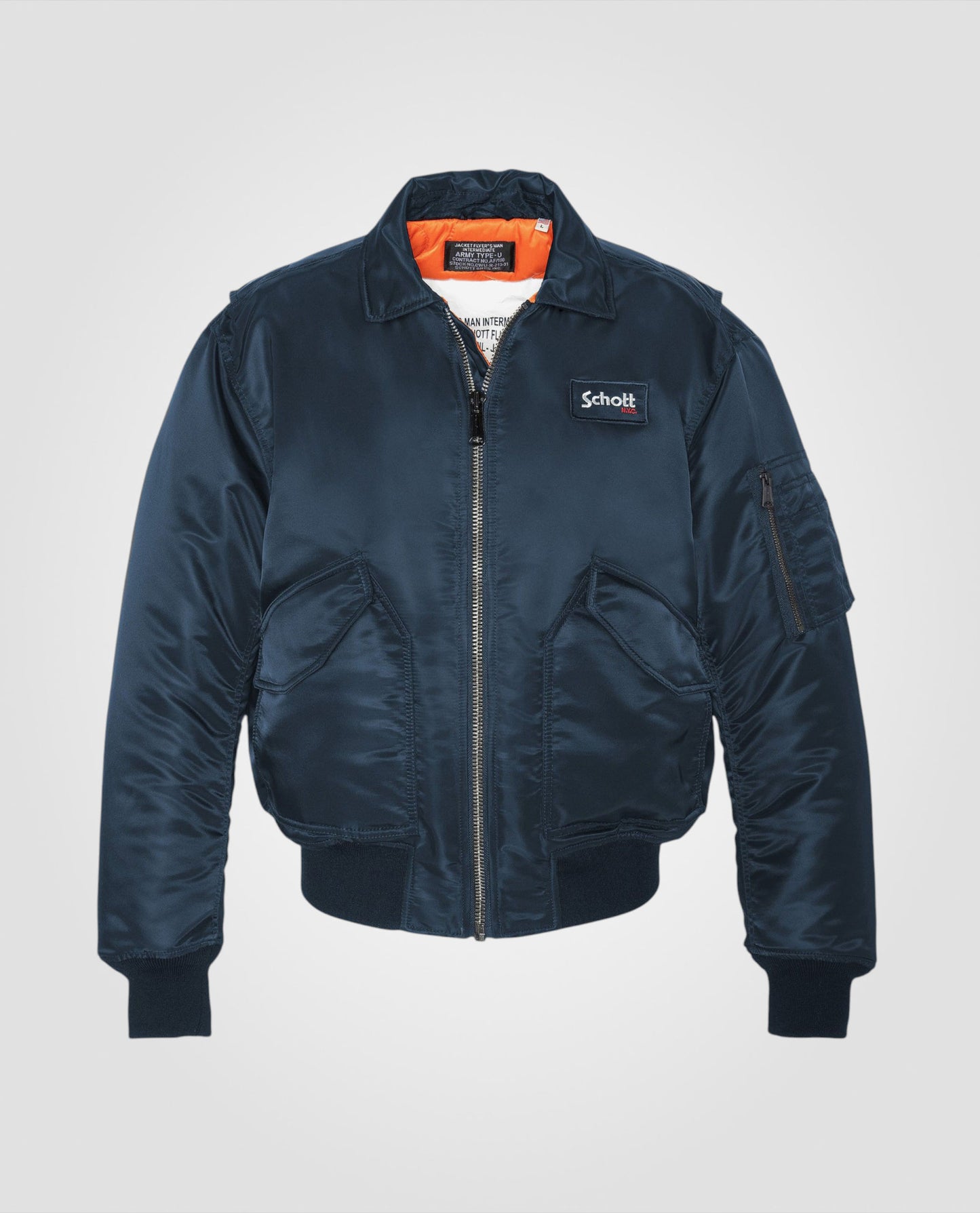 Bomber CWU coupe 90's en nylon recyclé, Grande taille