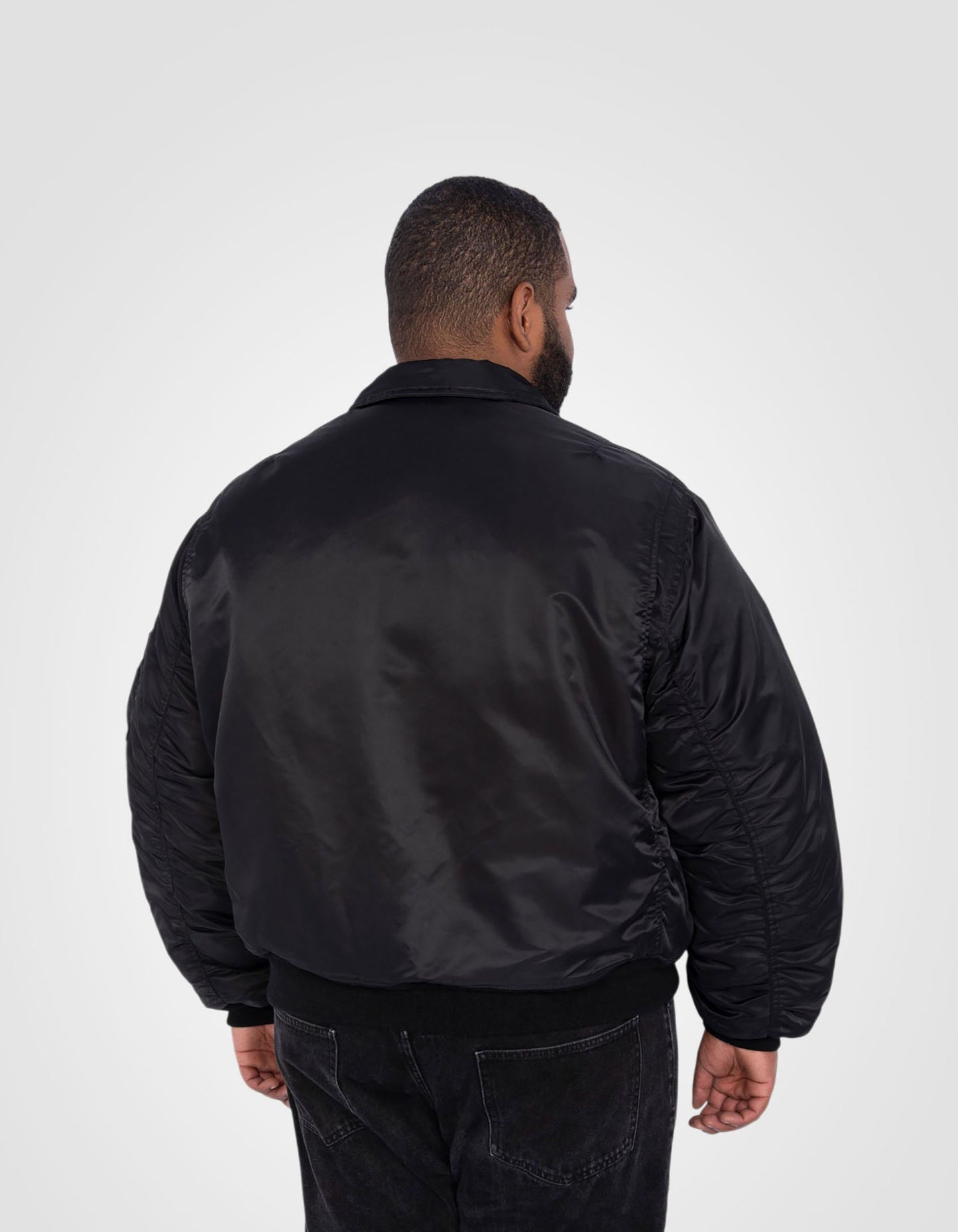 Bomber CWU coupe 90's en nylon recyclé, Grande taille