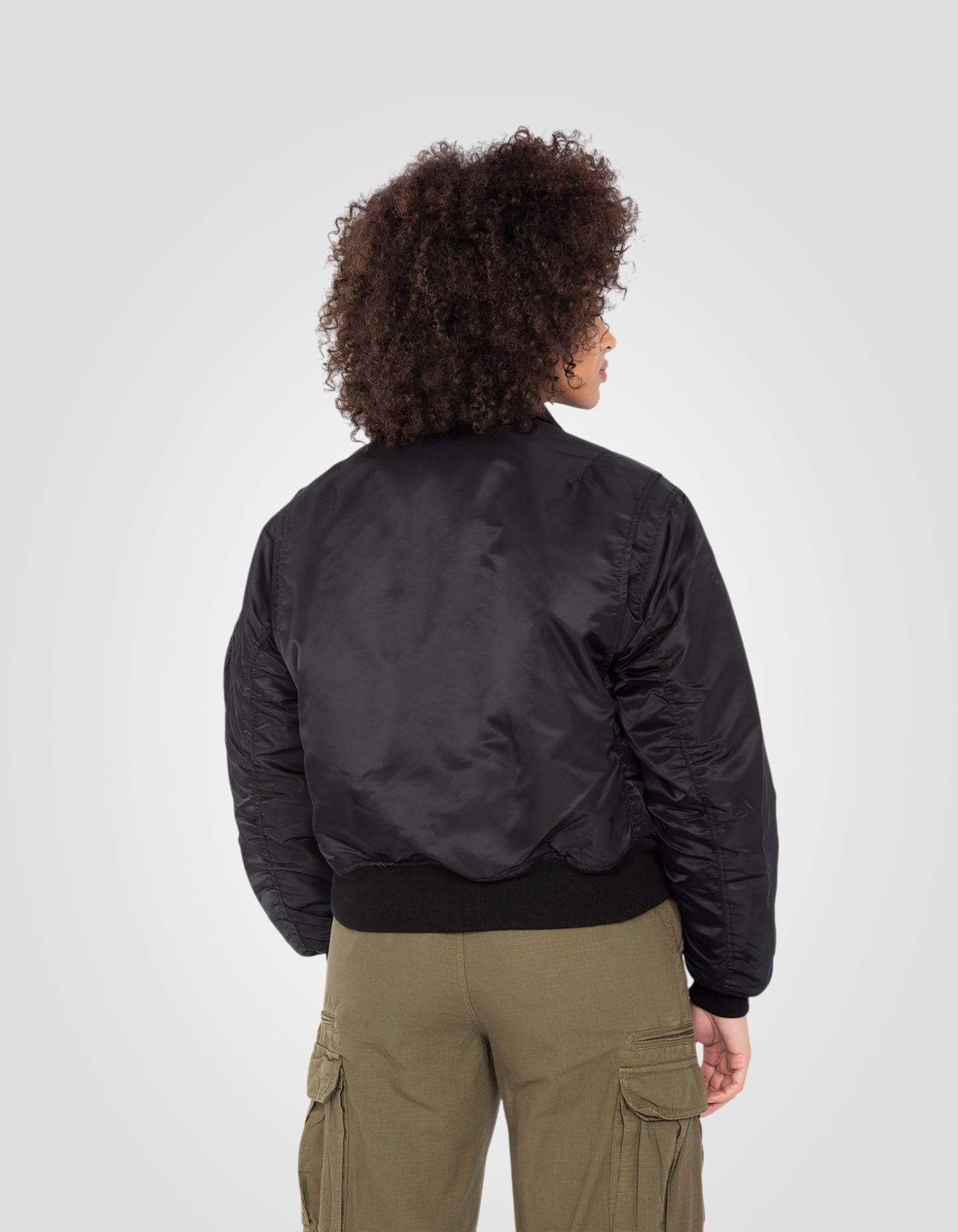 Recycled Nylon CWU 90's Bomber jacket, oversize fit