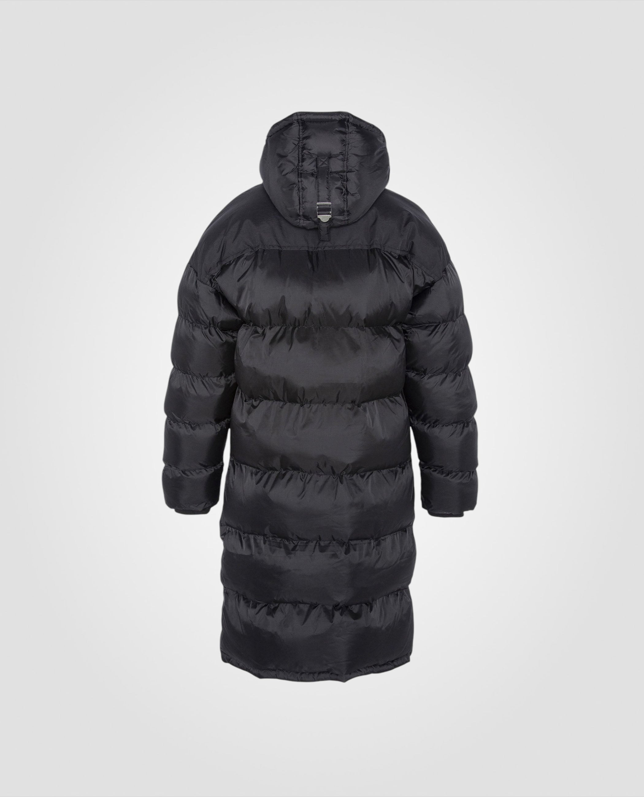 Extra long hooded puffer jacket-7