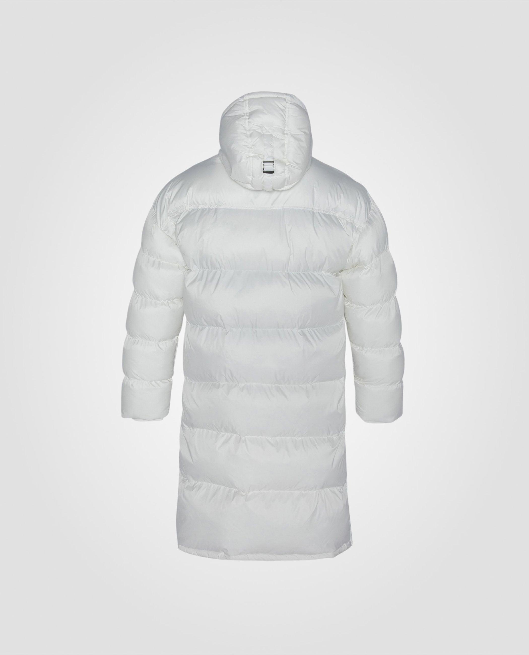 Extra long hooded puffer jacket-7