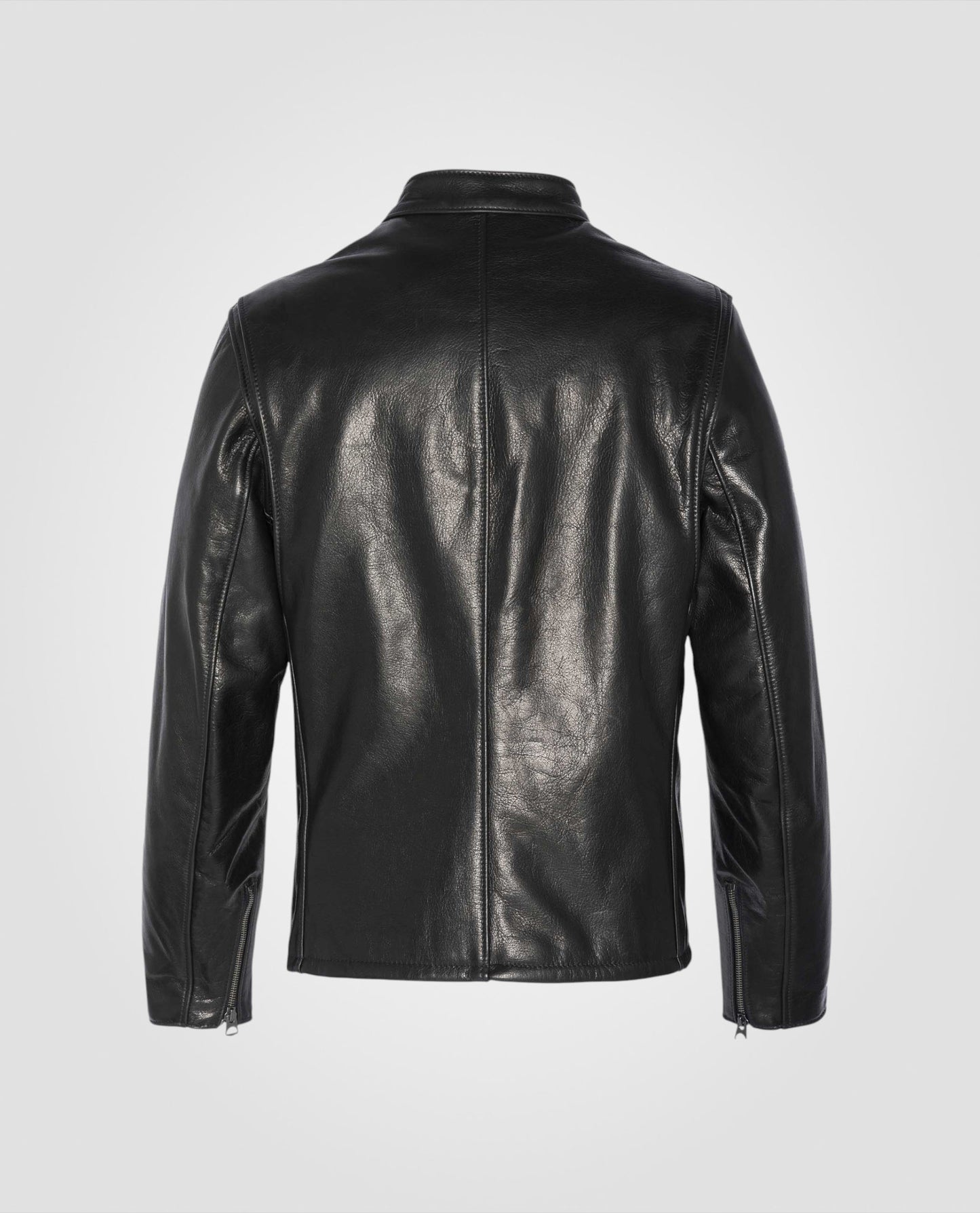 Blouson motard mythique USA, cuir de vachette