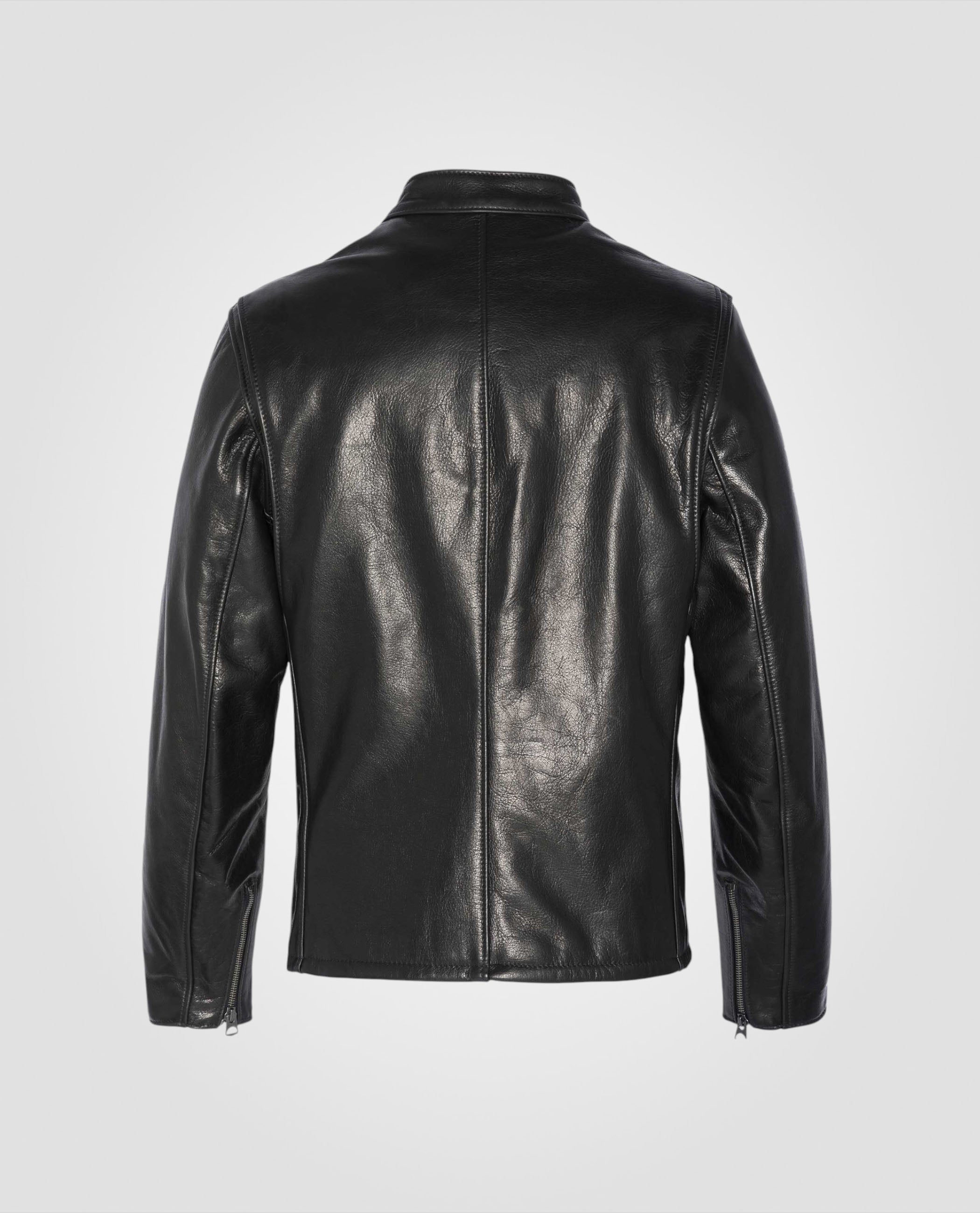 Biker jacket mythical USA, cowhide leather-7