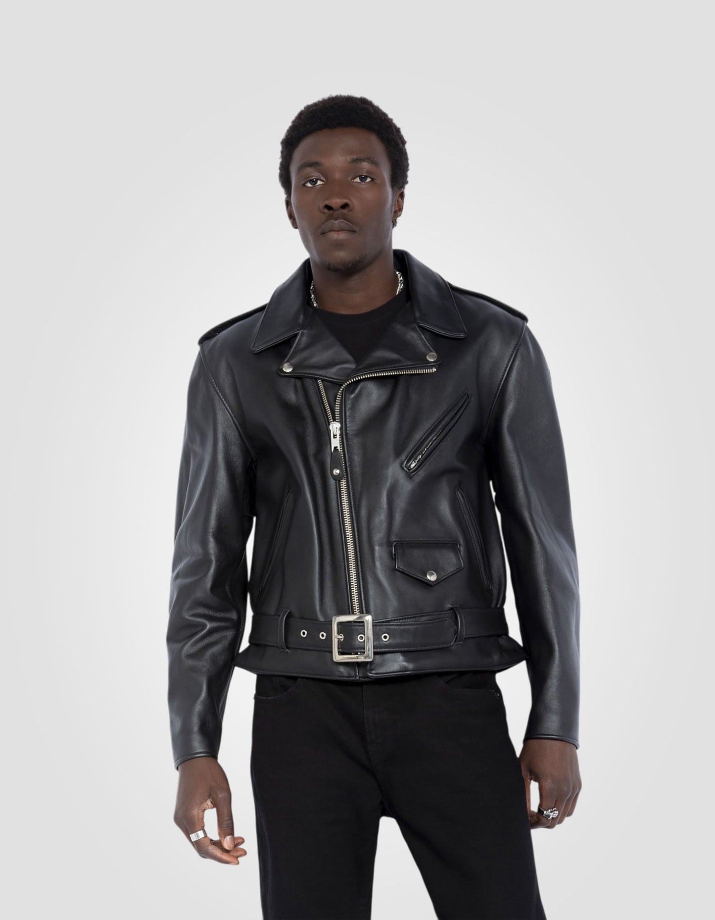 Iconic 1-star Perfecto® jacket, steerhide leather