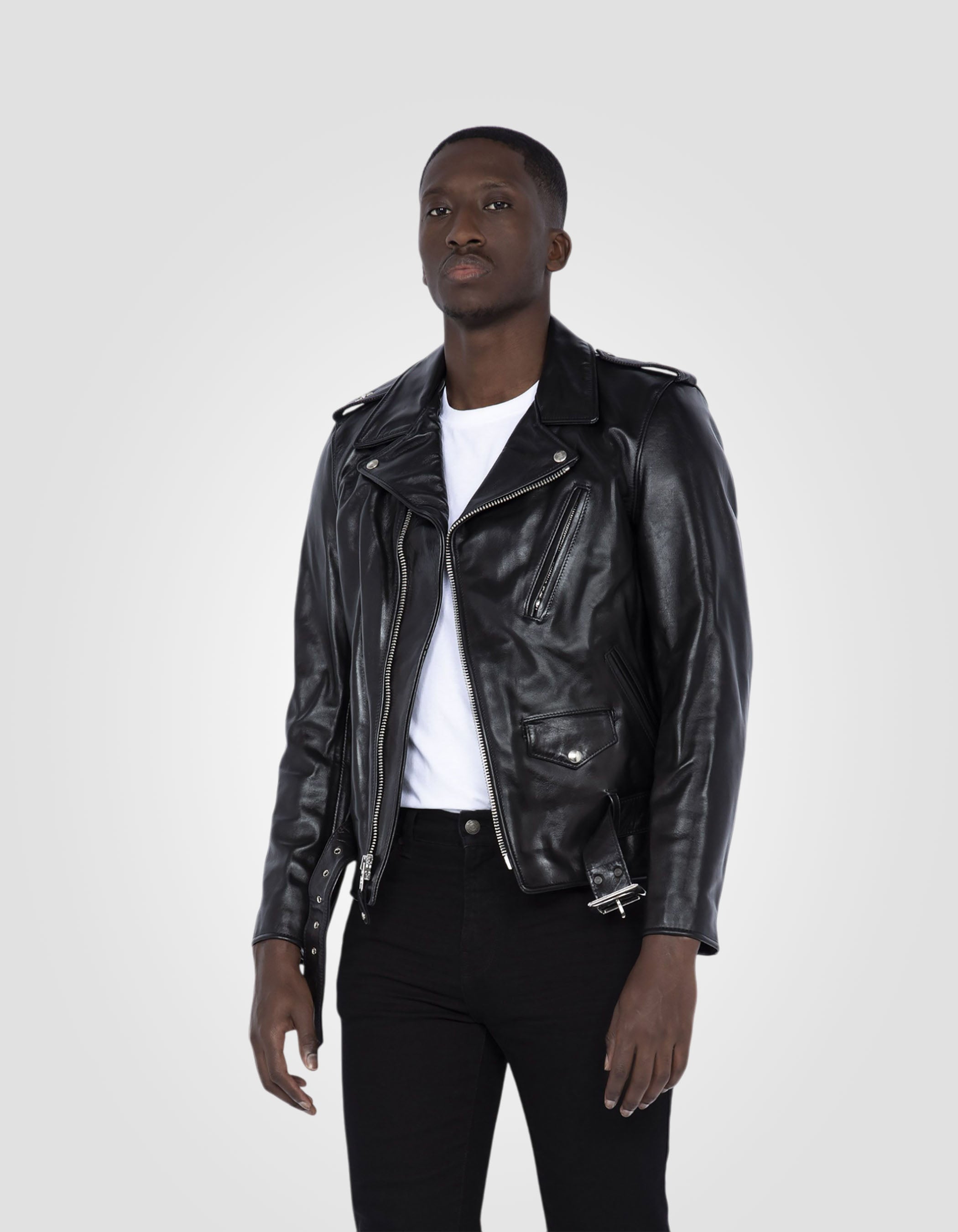 Iconic Perfecto® motorcycle jacket, horsehide leather-3