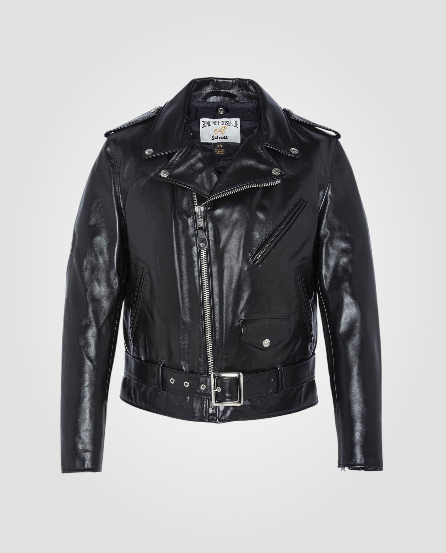 Blouson Perfecto® mythique USA, cuir de cheval 