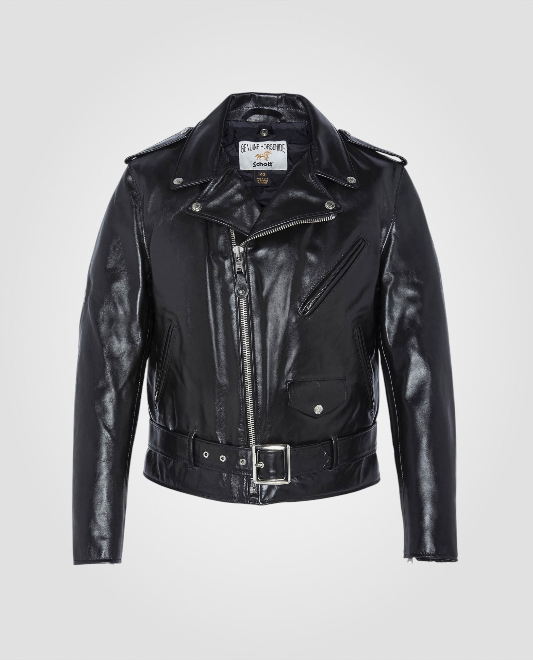 Iconic Perfecto® jacket, horsehide leather-2