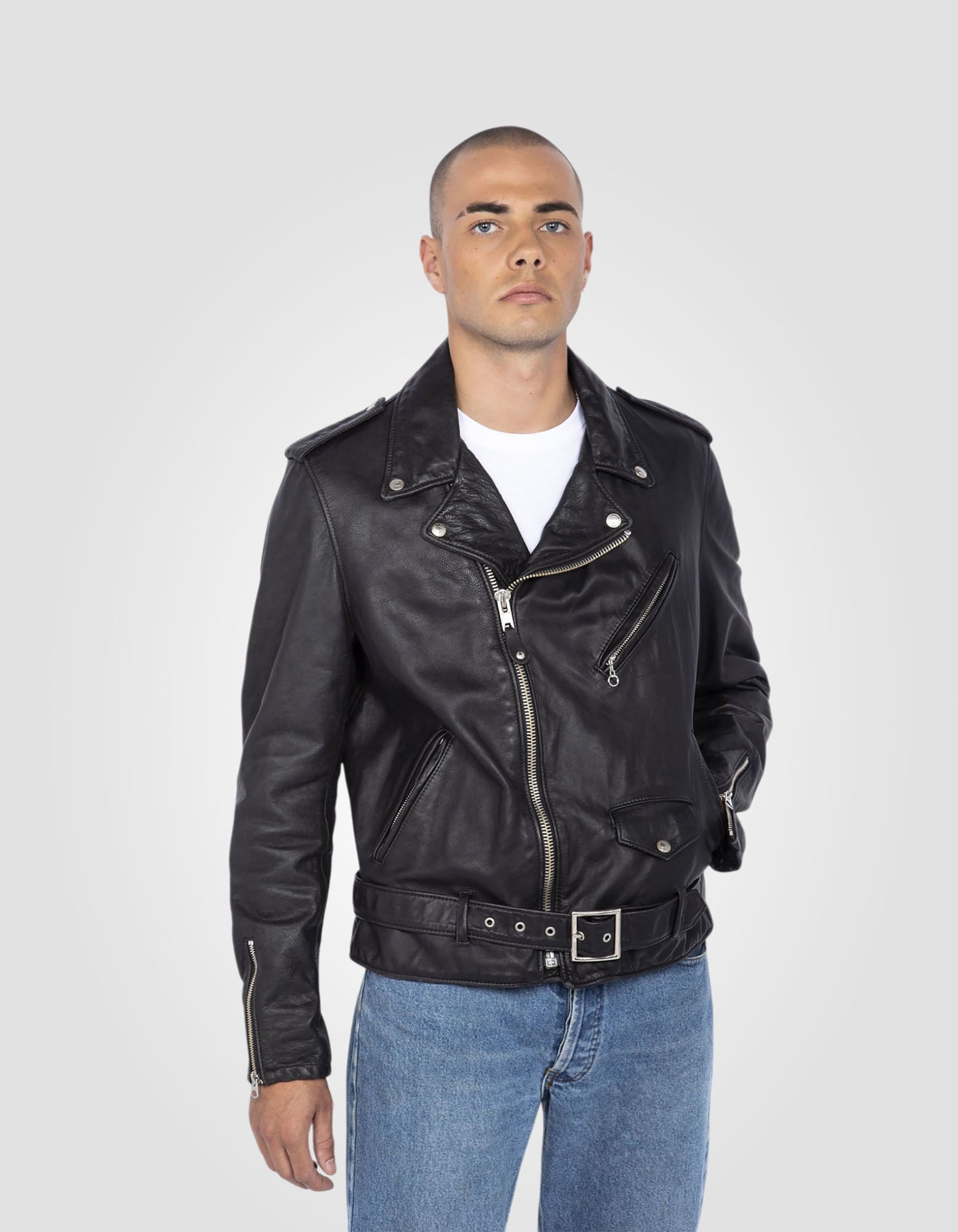 Iconic vintage Perfecto® jacket, cowhide leather