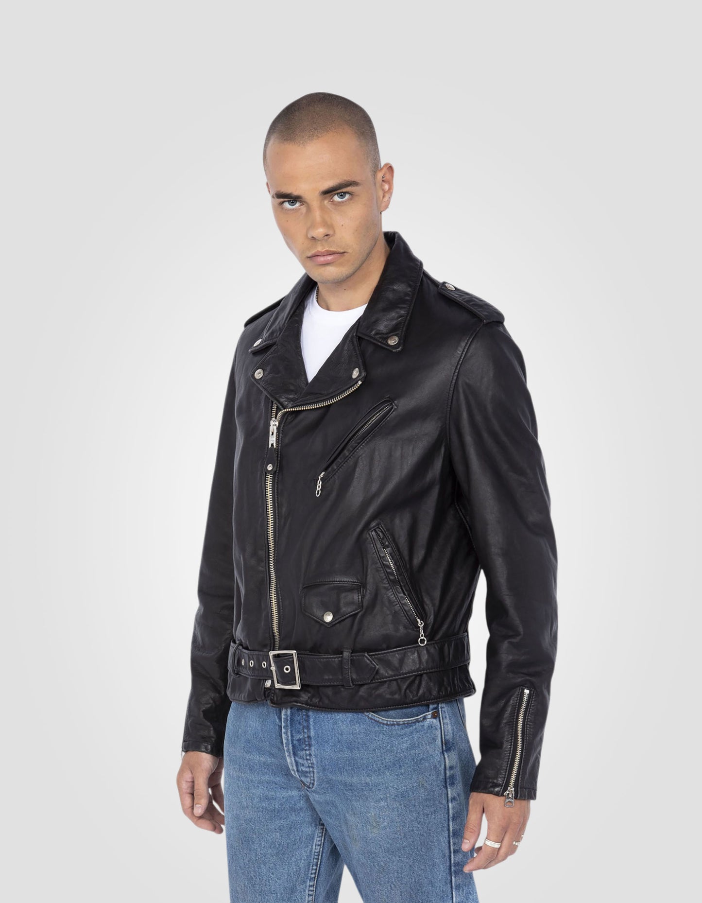 Iconic vintage Perfecto® jacket, cowhide leather