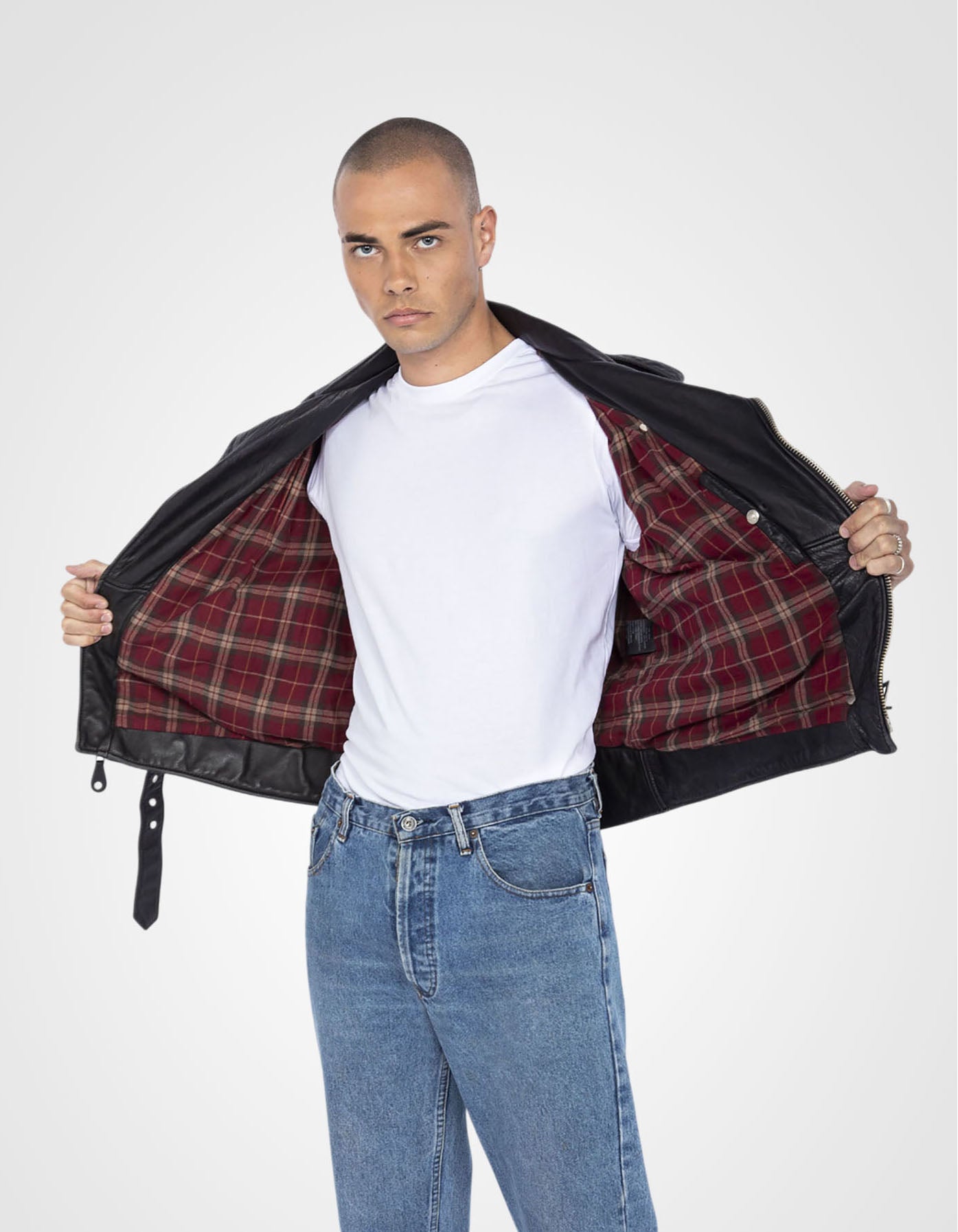 Iconic vintage Perfecto® jacket, cowhide leather