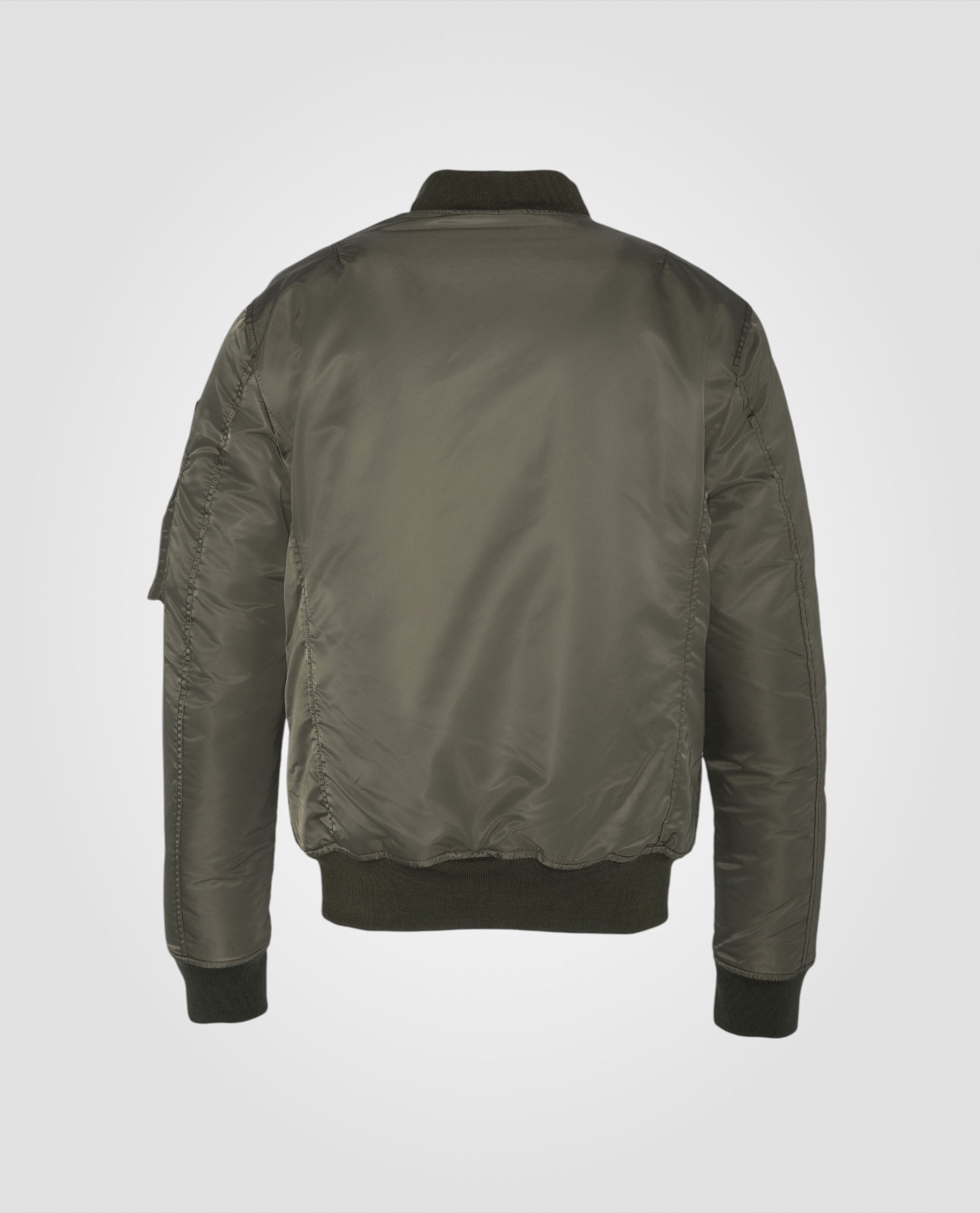 Recycled Nylon MA-1 bomber jacket, slim fit-7