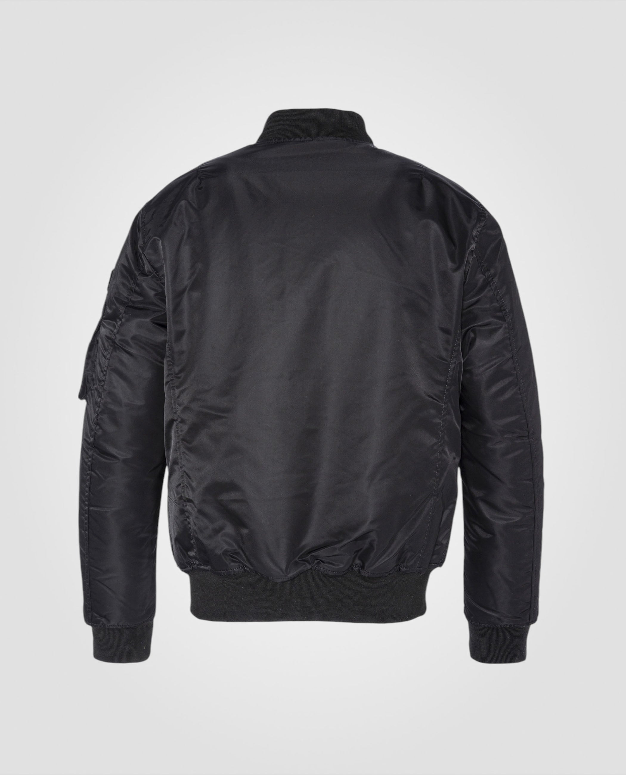 Recycled Nylon MA-1 bomber jacket, slim fit-7