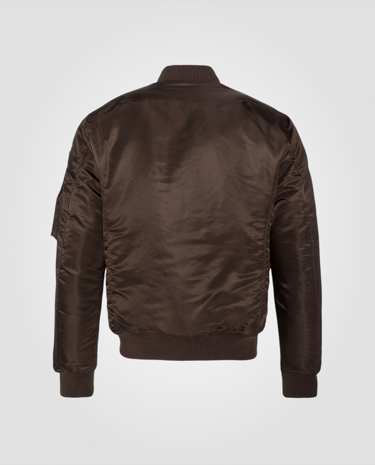 Recycled Nylon MA-1 bomber jacket, slim fit