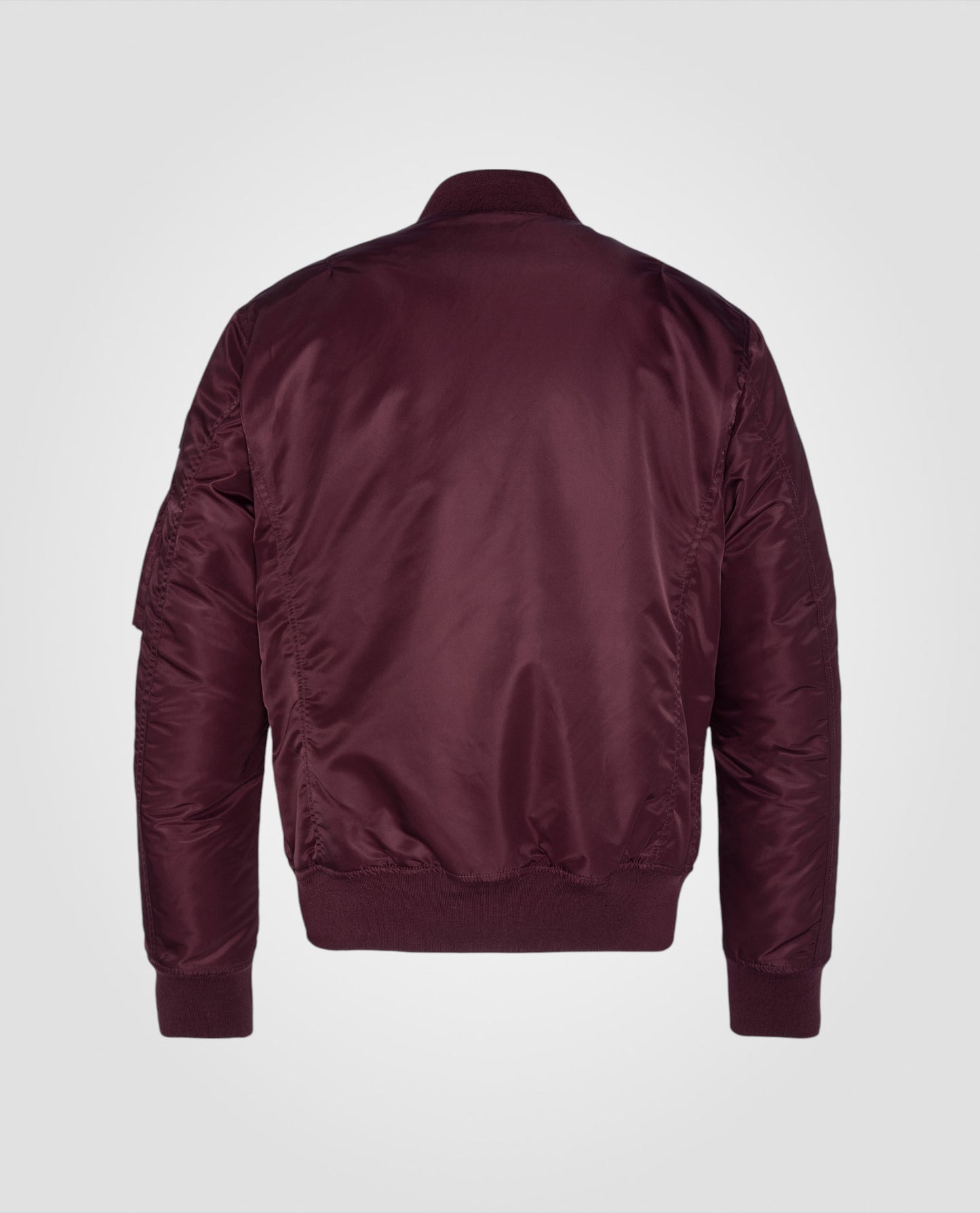 Recycled Nylon MA-1 bomber jacket, slim fit