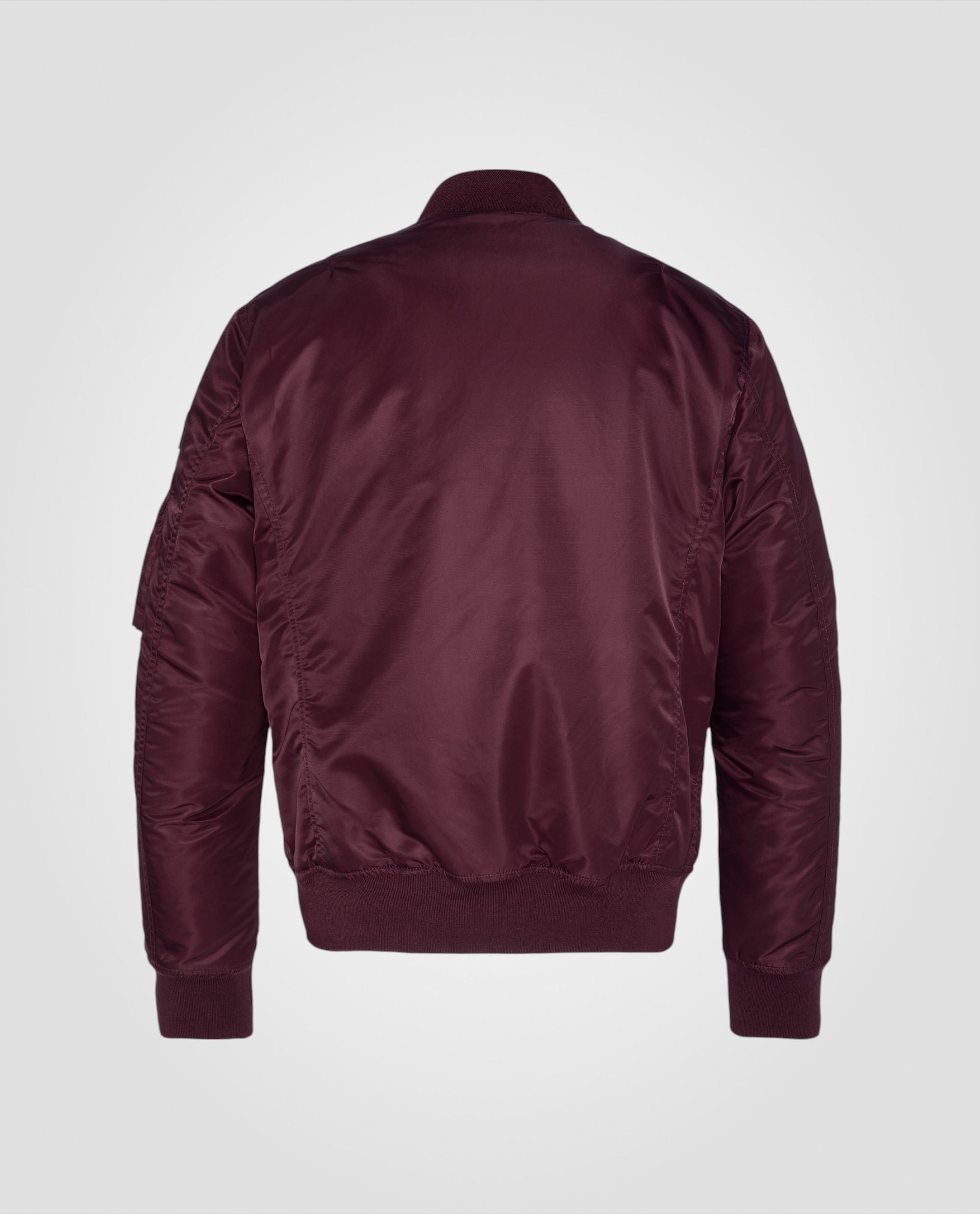 Recycled Nylon MA-1 bomber jacket, slim fit-2