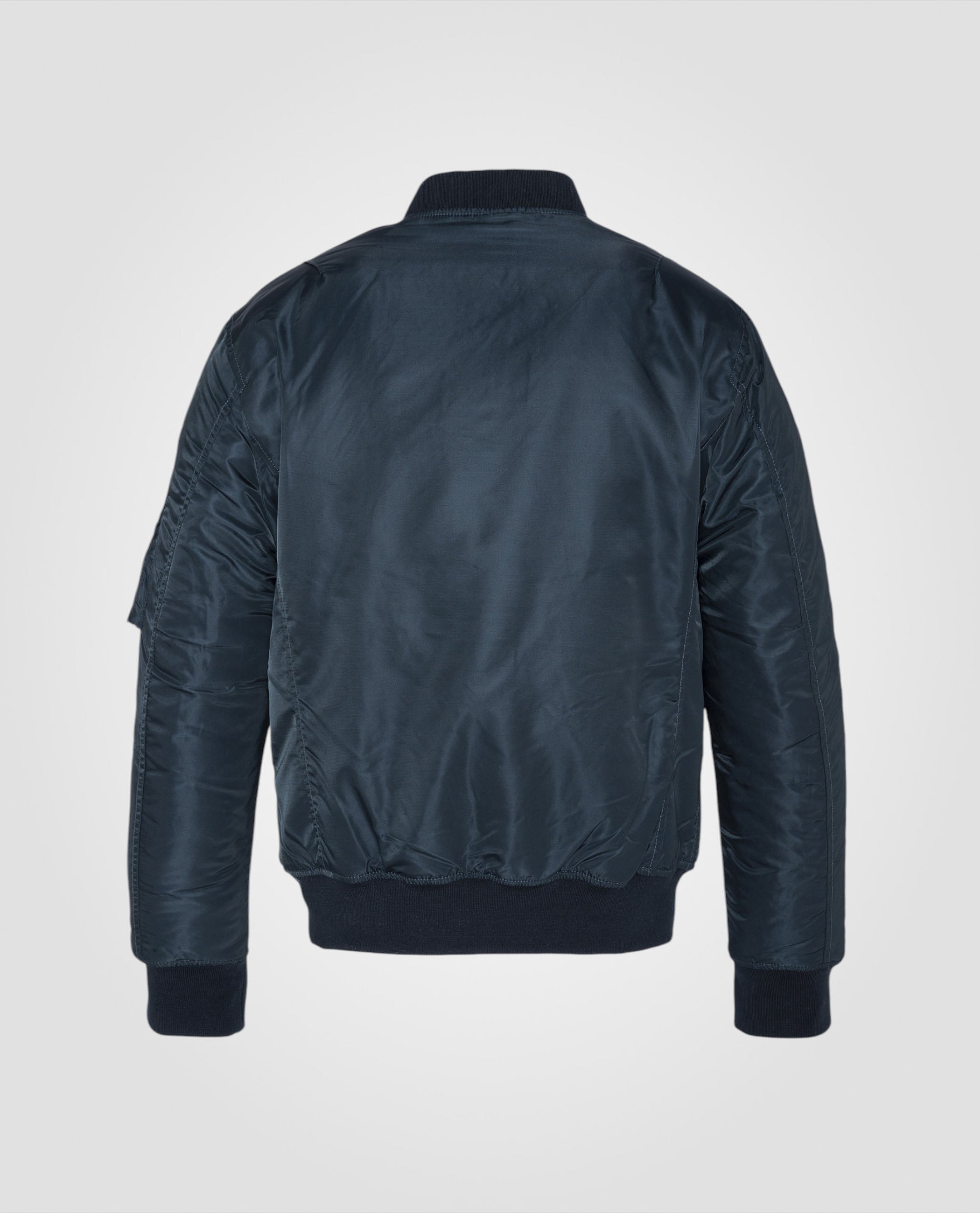 Recycled Nylon MA-1 bomber jacket, slim fit-7