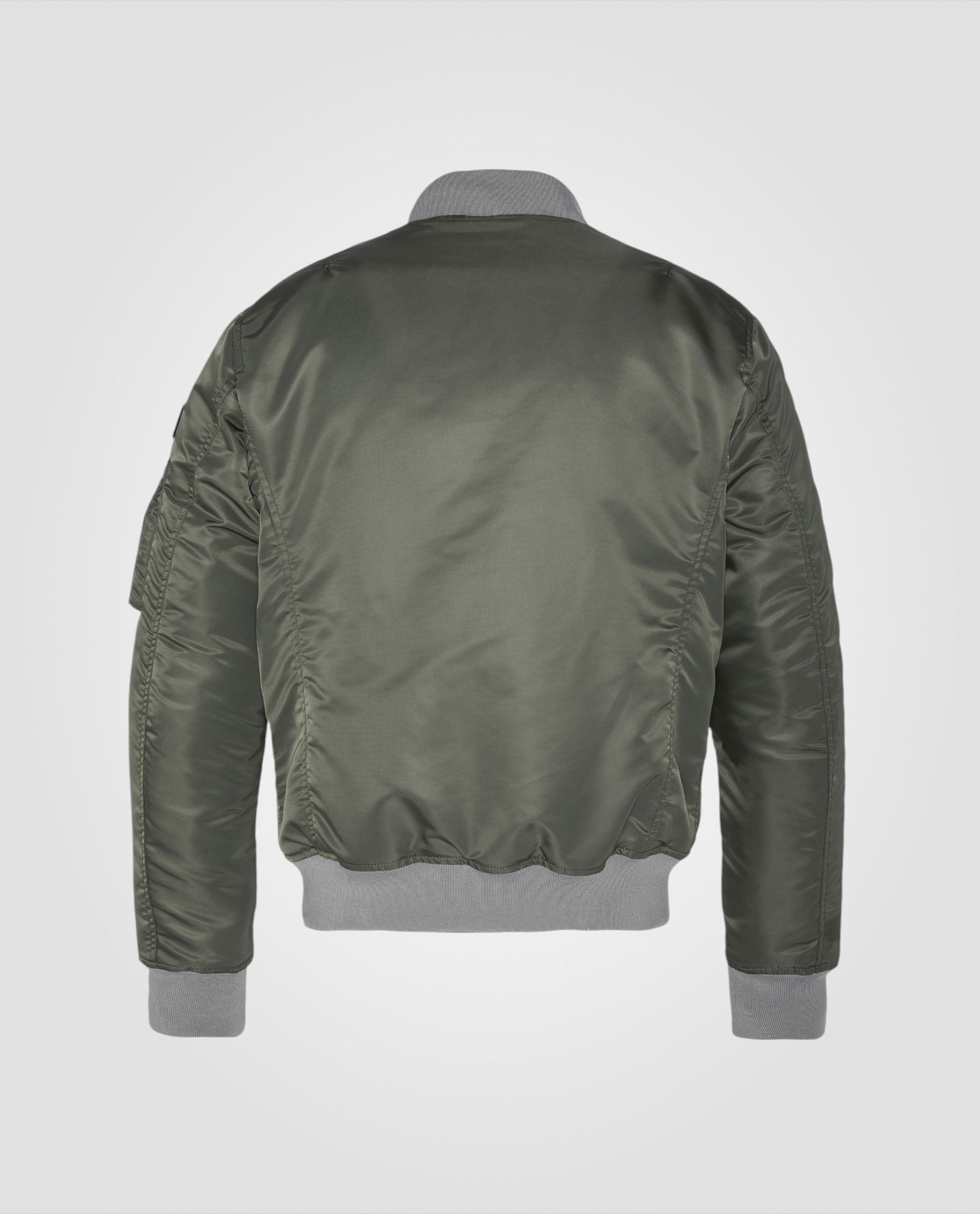 Recycled Nylon MA-1 bomber jacket, slim fit-8