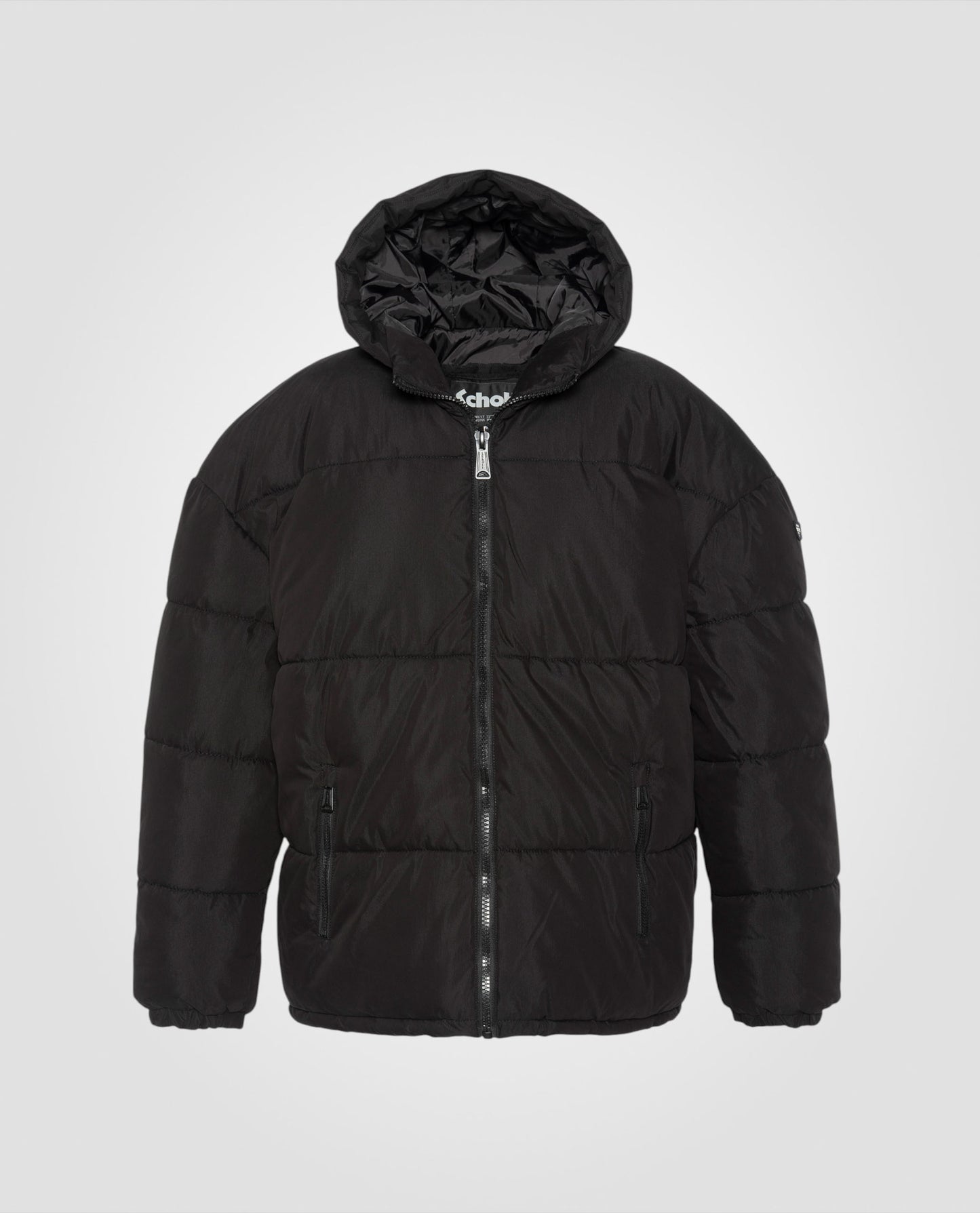 Hooded puffer jacket