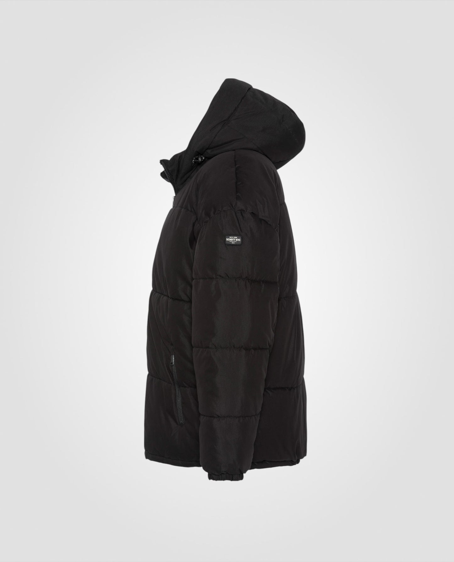 Hooded puffer jacket