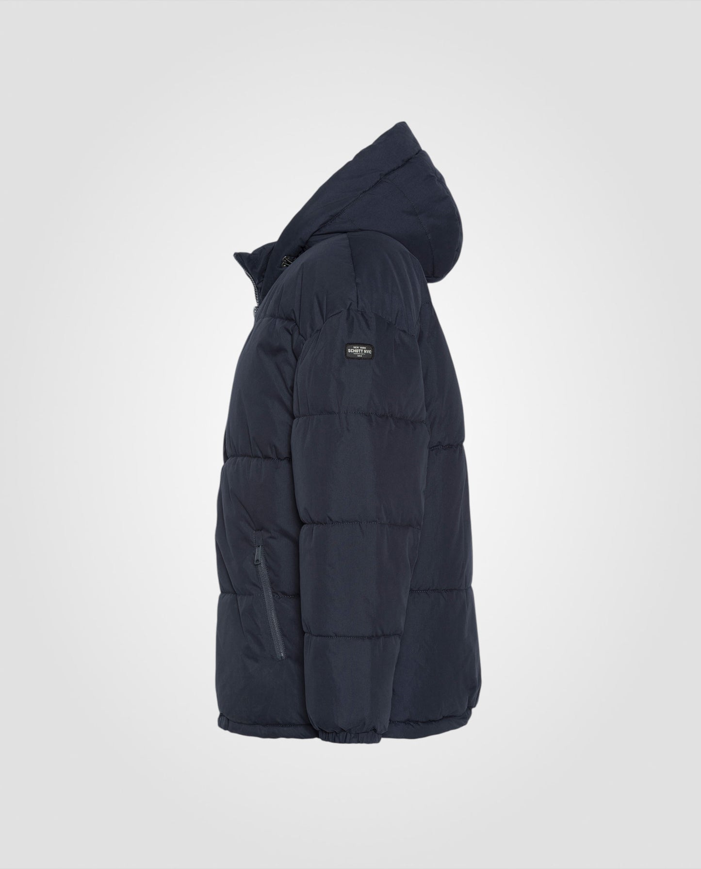 Hooded puffer jacket