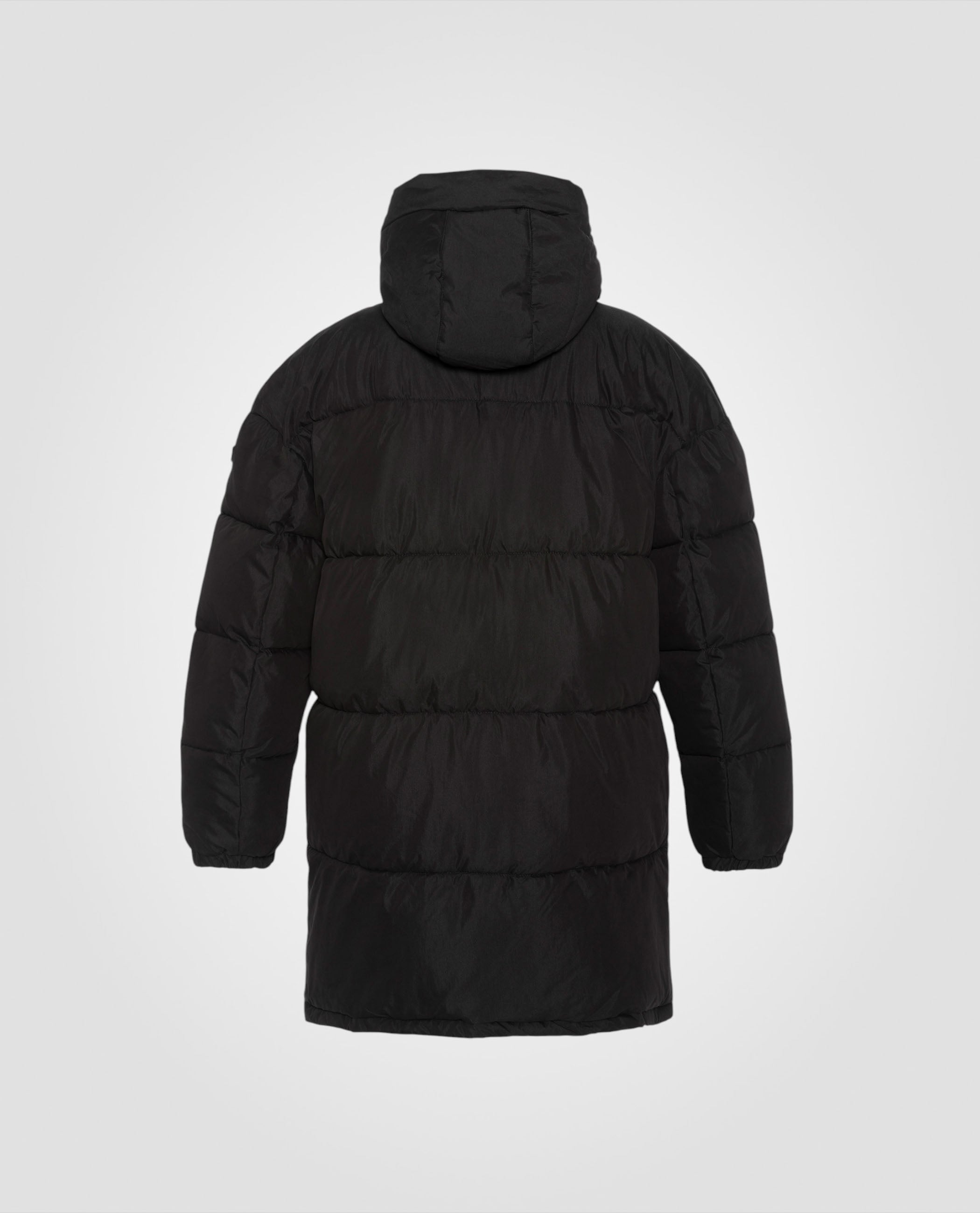 Long hooded puffer jacket-2