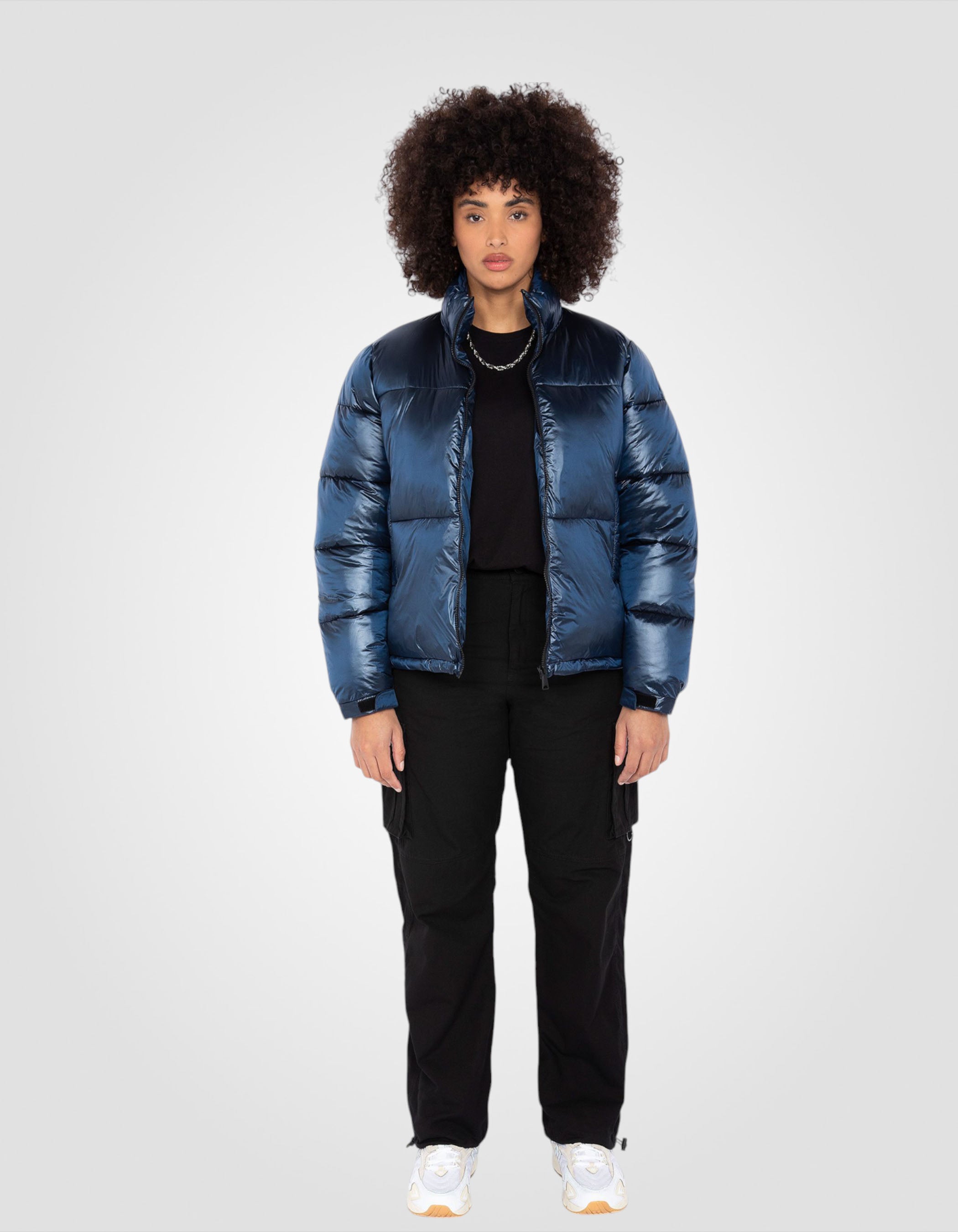 Shiny Puffer jacket-1