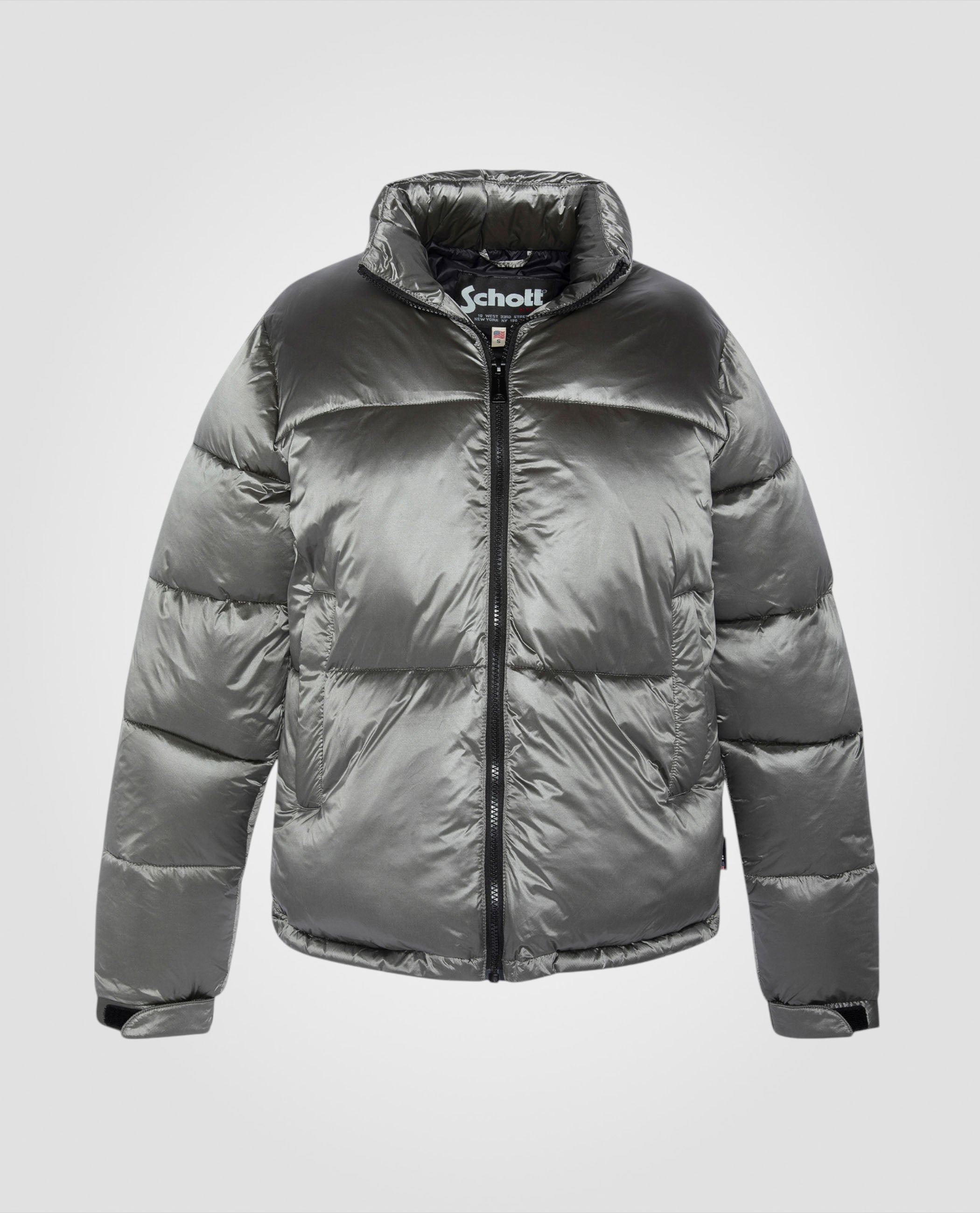 Shiny Puffer jacket-1