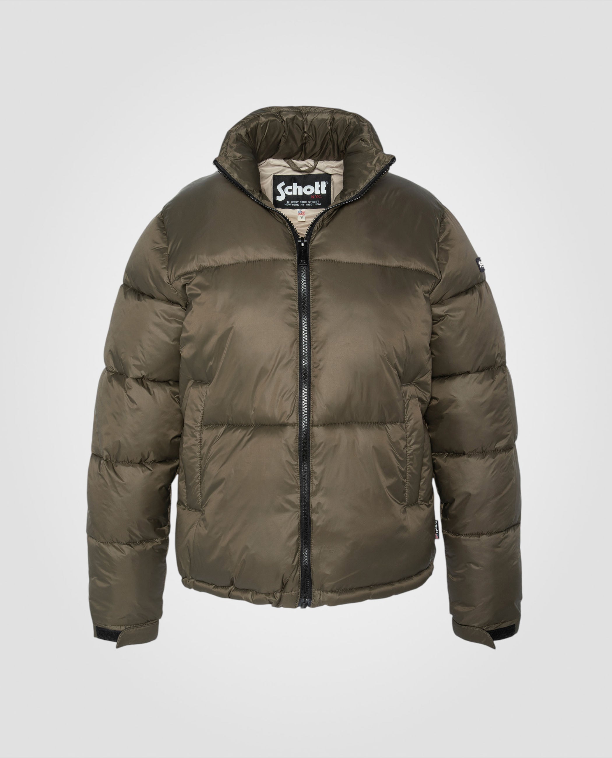 Recycled nylon Puffer jacket-1