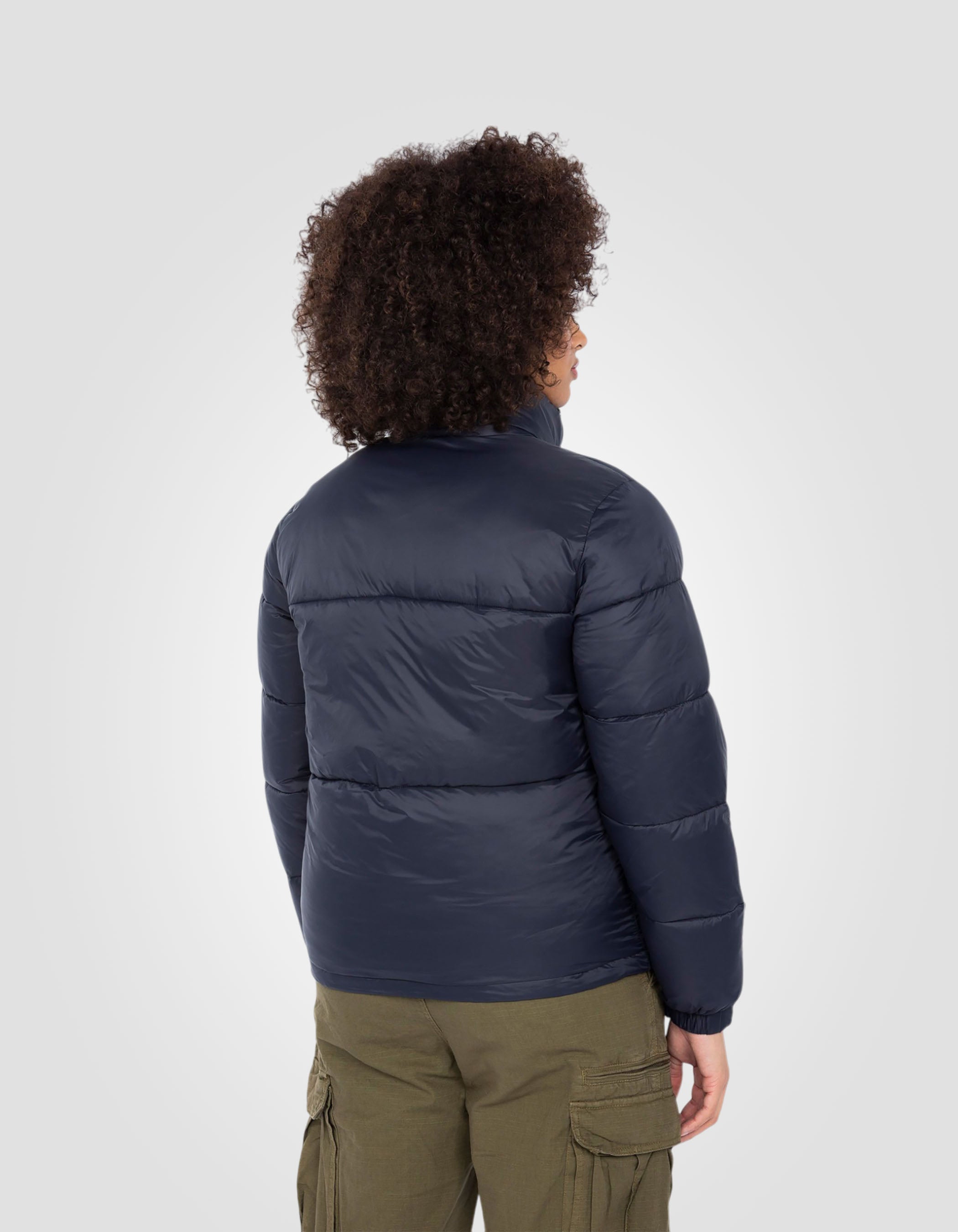 Daunenjacke aus recyceltem Nylon-6