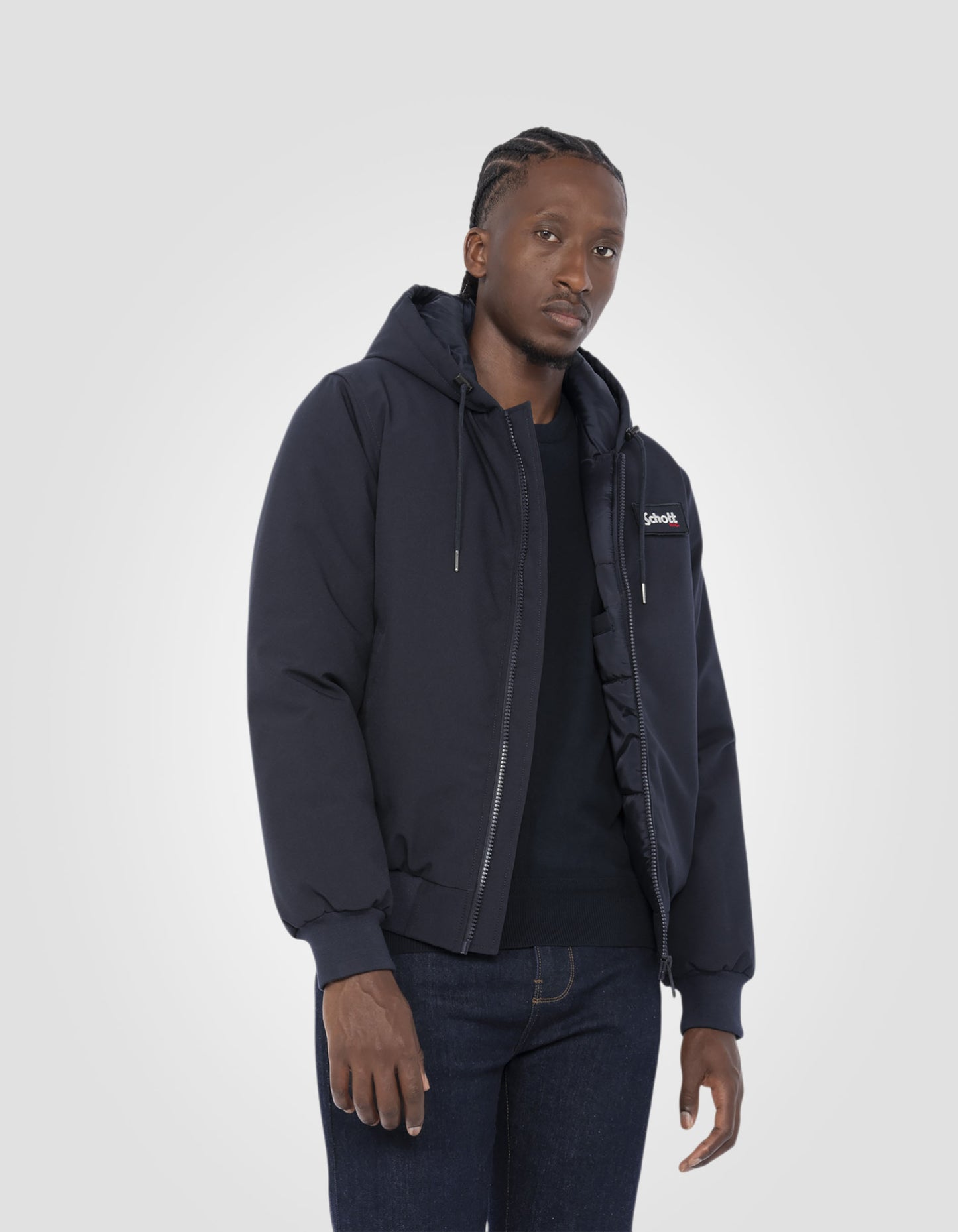 Blouson urban à capuche