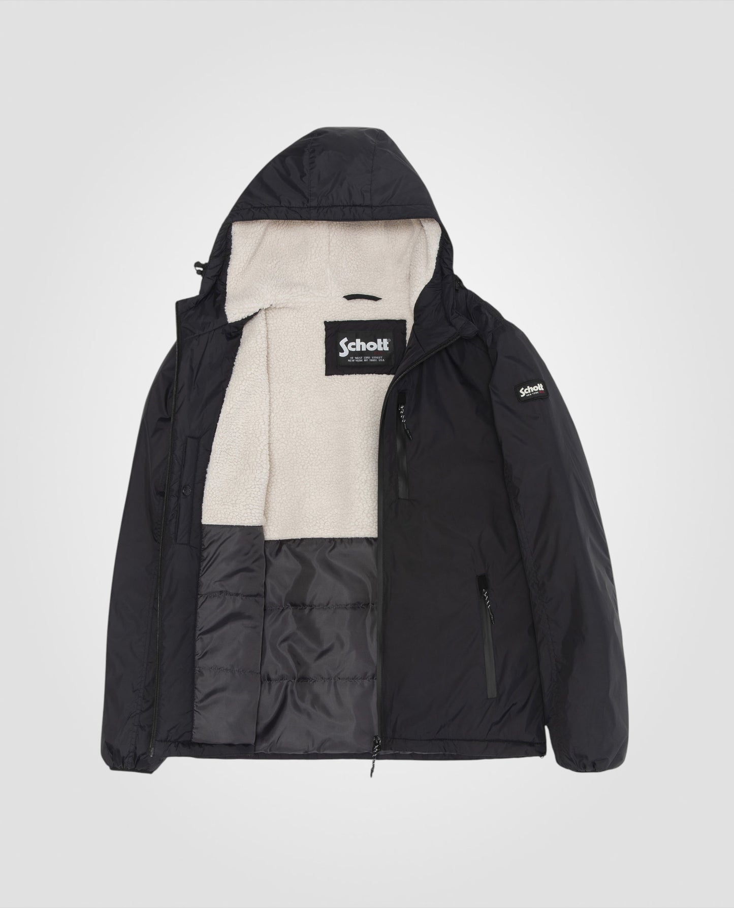 Parka mit Sherpa-Futter