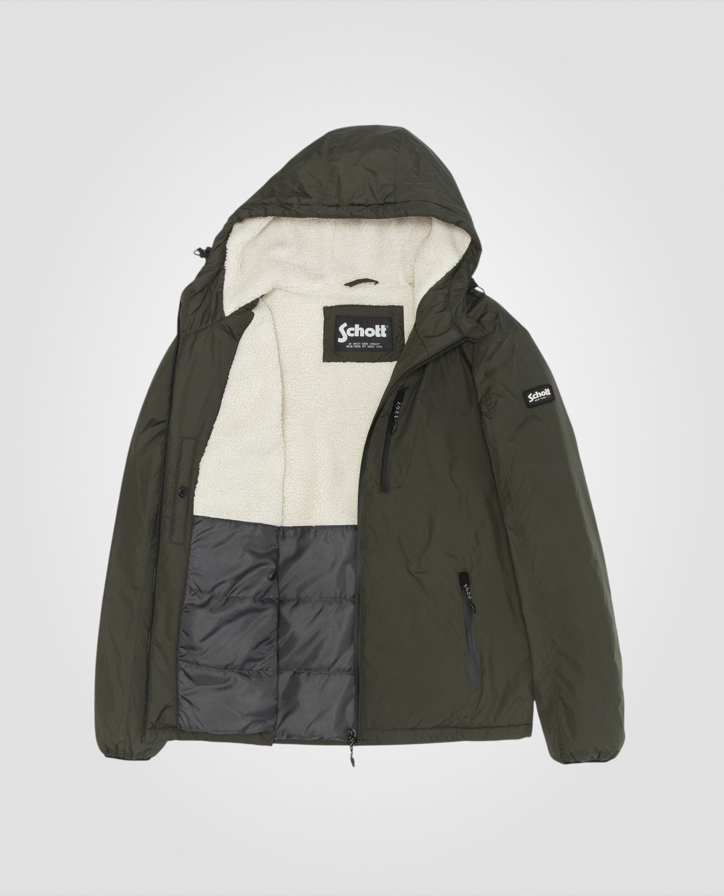 Parka mit Sherpa-Futter