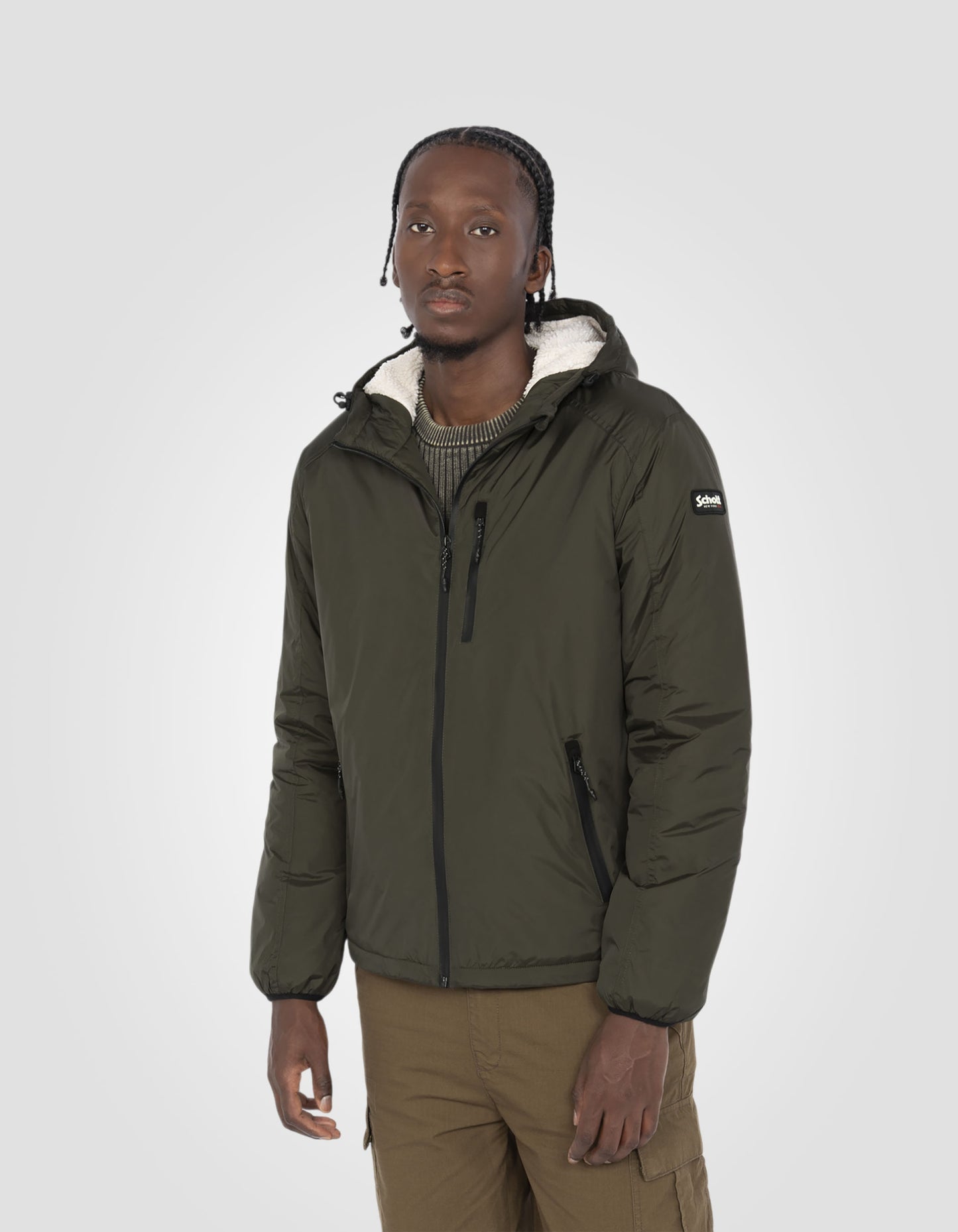 Parka mit Sherpa-Futter