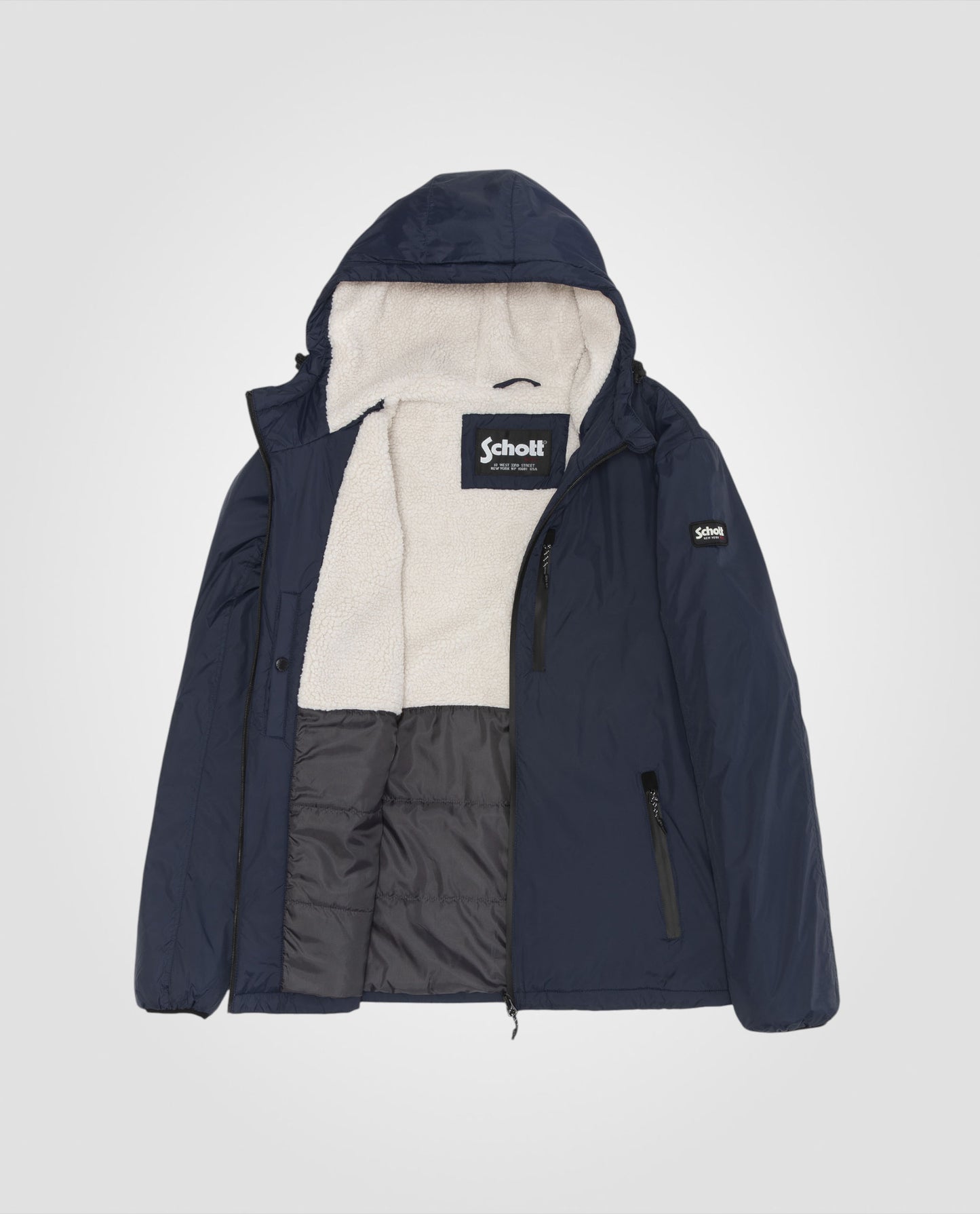 Parka mit Sherpa-Futter