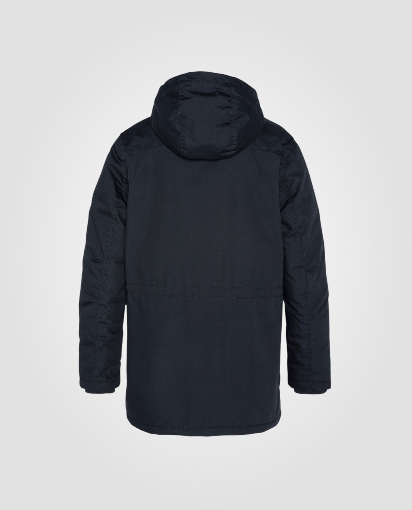 Langer Parka mit Sherpa-Futter