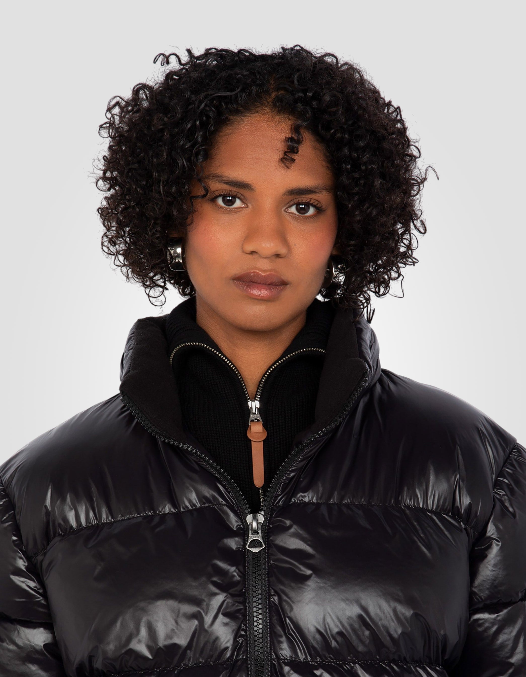 Shiny Puffer jacket-5