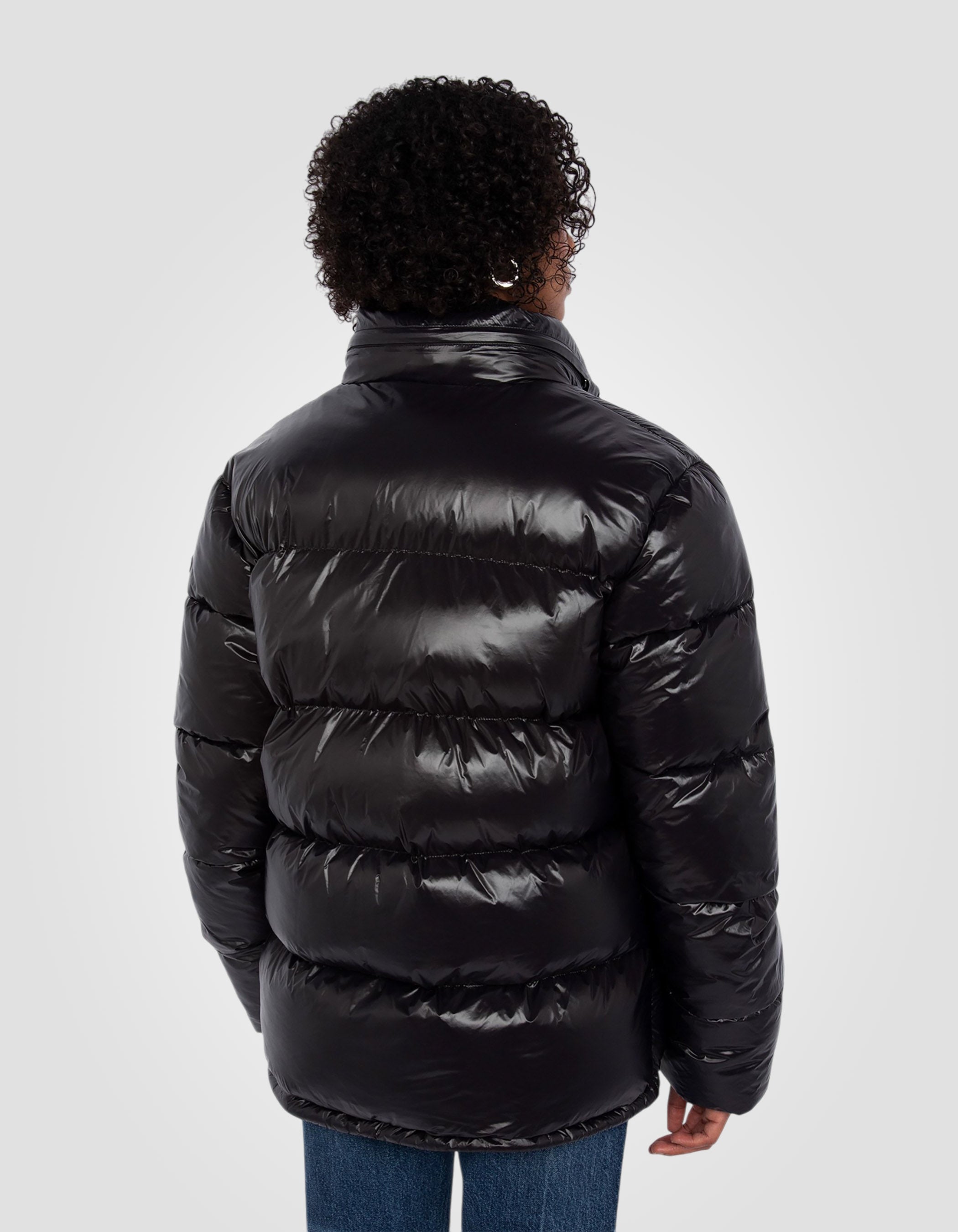 Shiny Puffer jacket-6