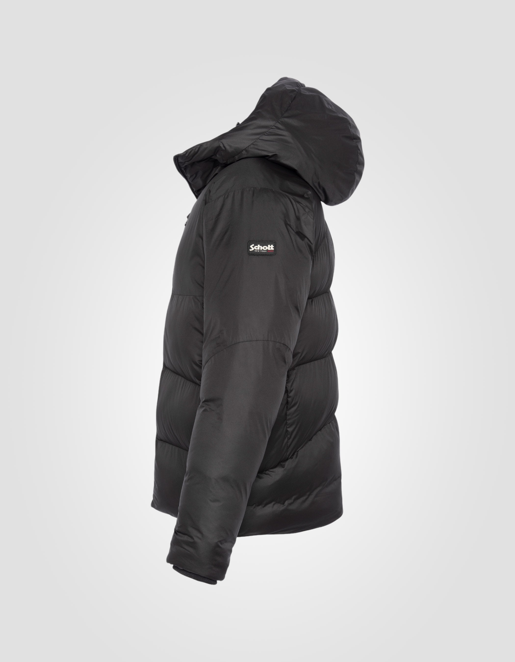 Mid-length hooded jacket-3