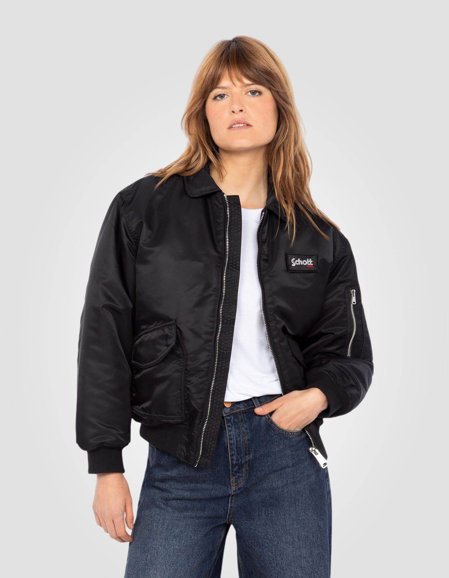 Blouson pilote CWU en nylon recyclé