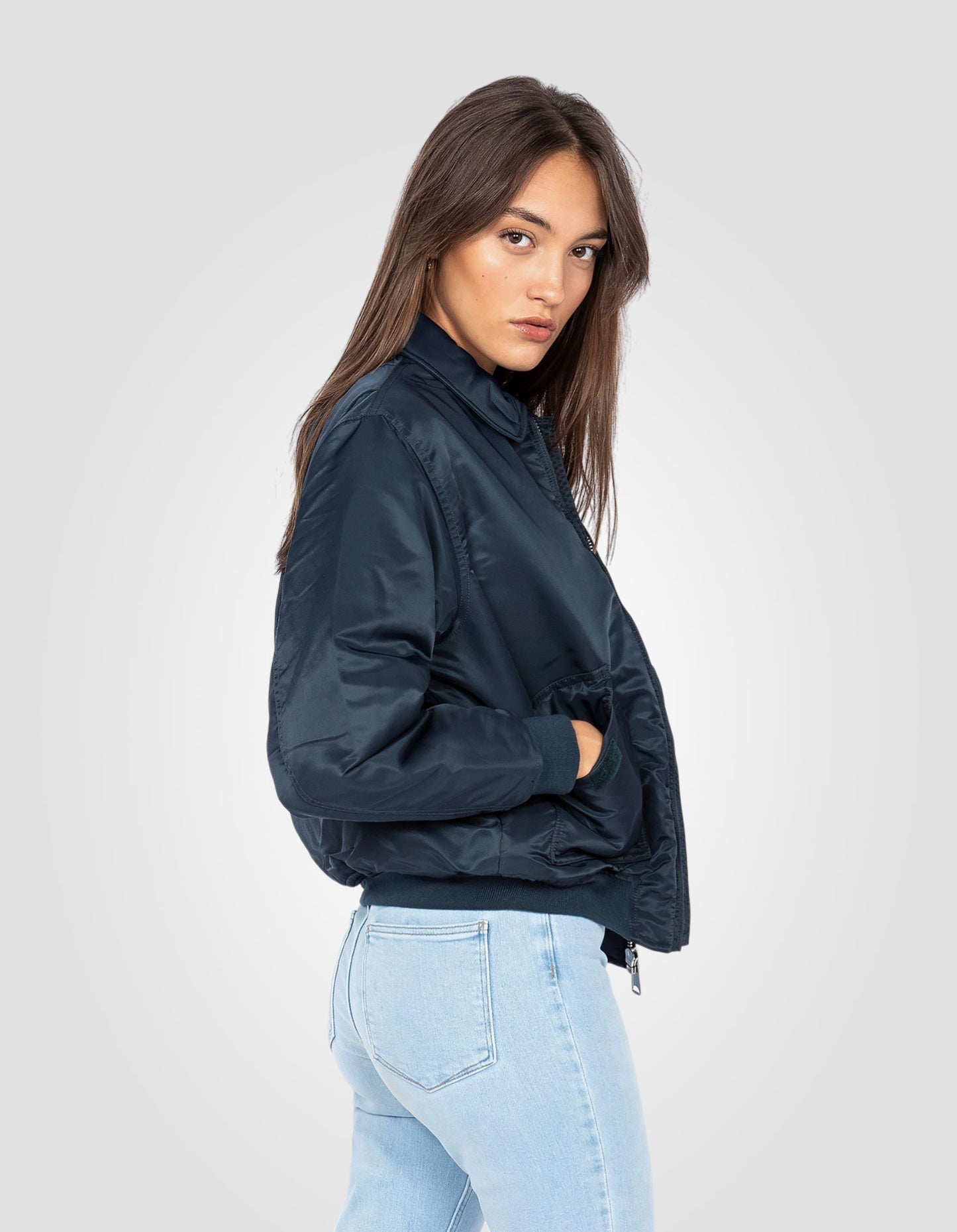 Bomber pilote CWU en nylon recyclé, coupe confort