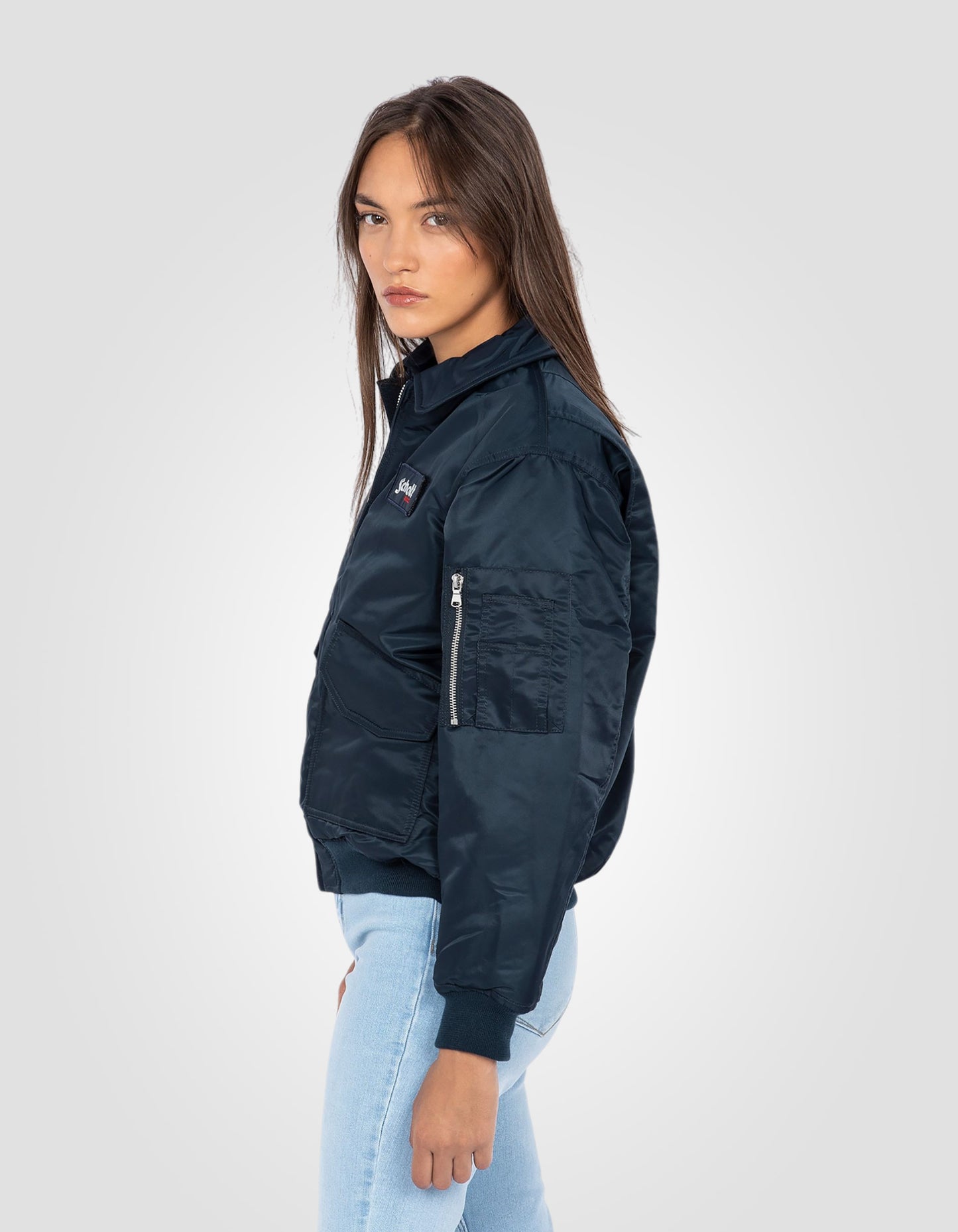 Bomber pilote CWU en nylon recyclé, coupe confort